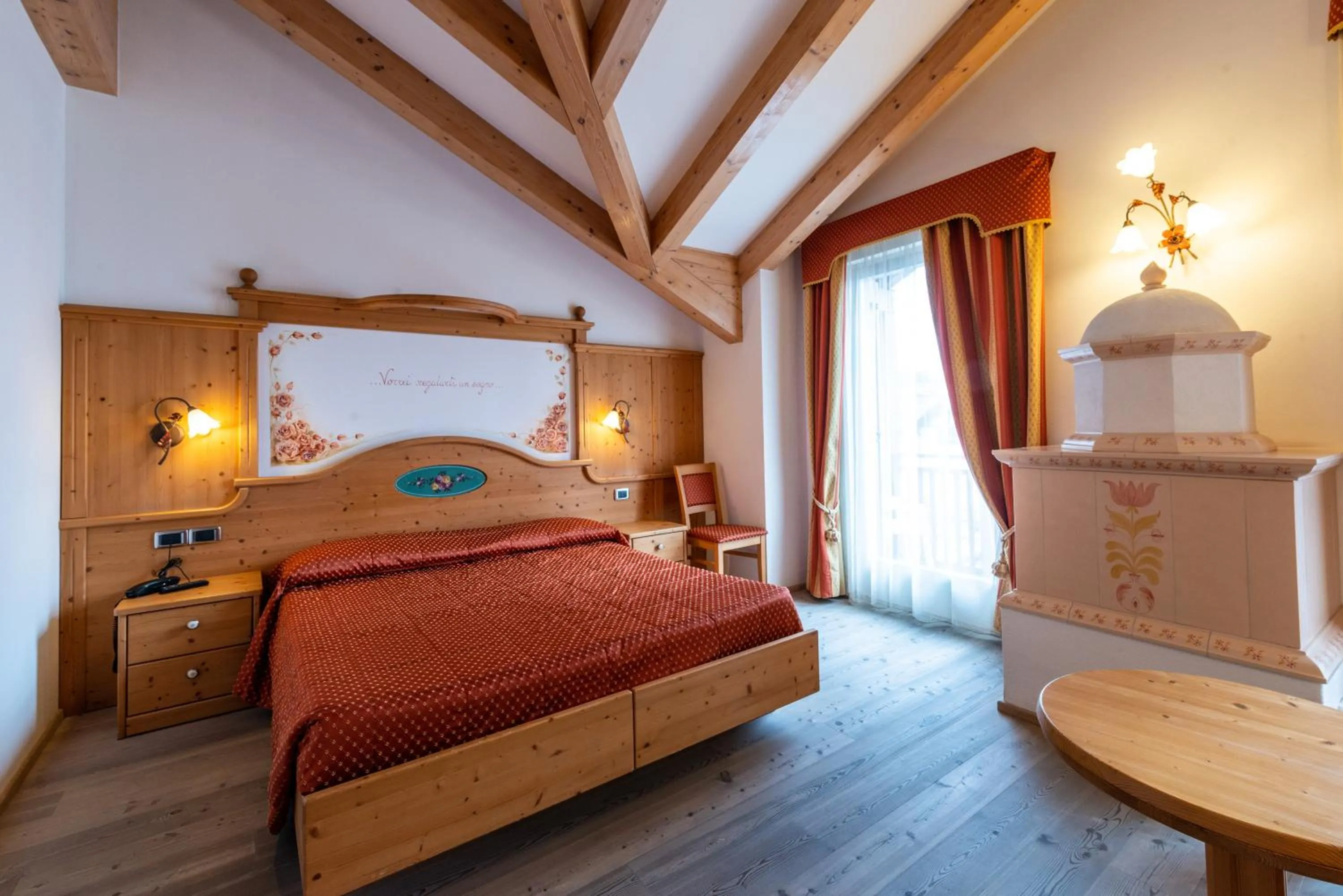 Bed in Lady Maria Hotel Wellness & Resort