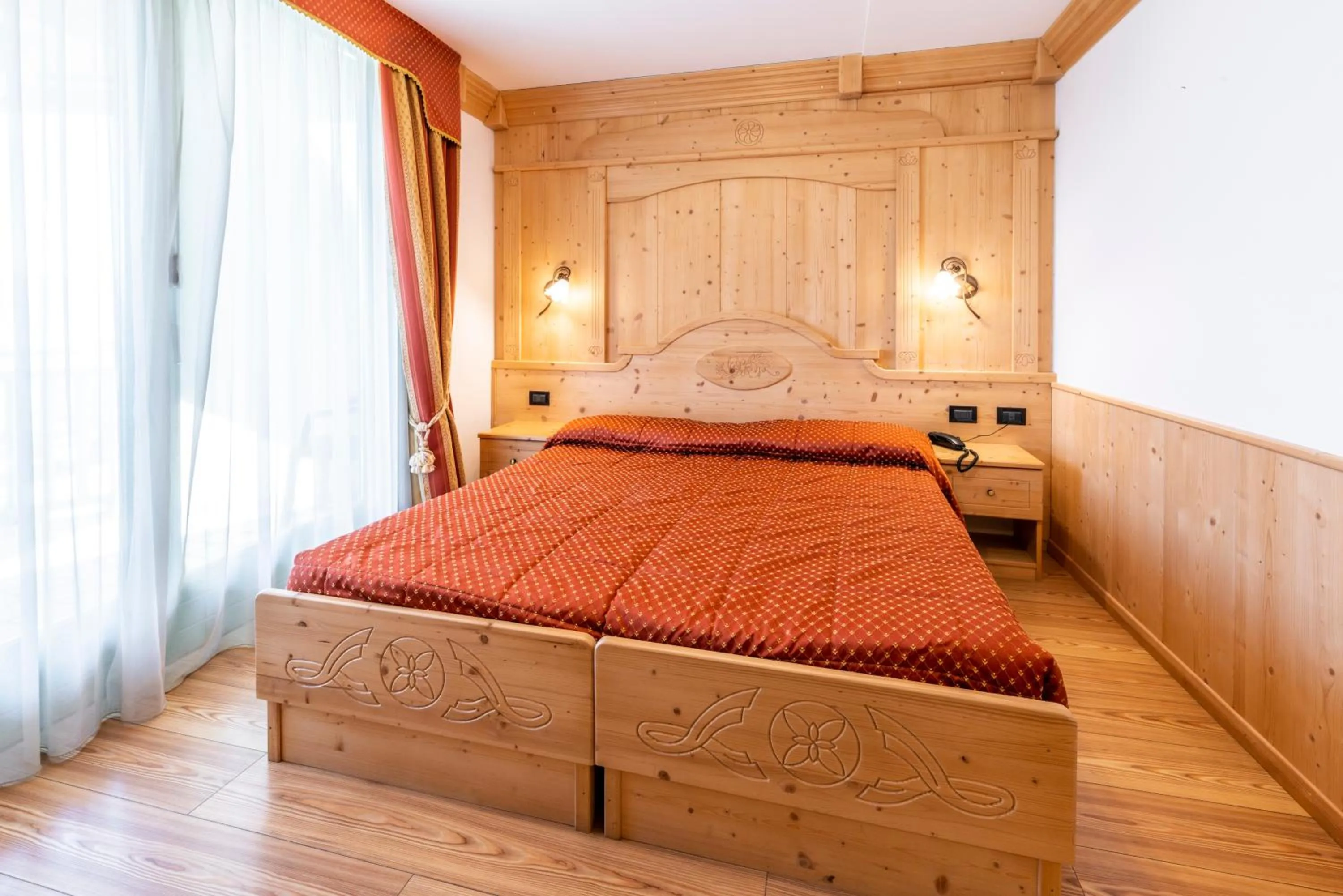 Bed in Lady Maria Hotel Wellness & Resort