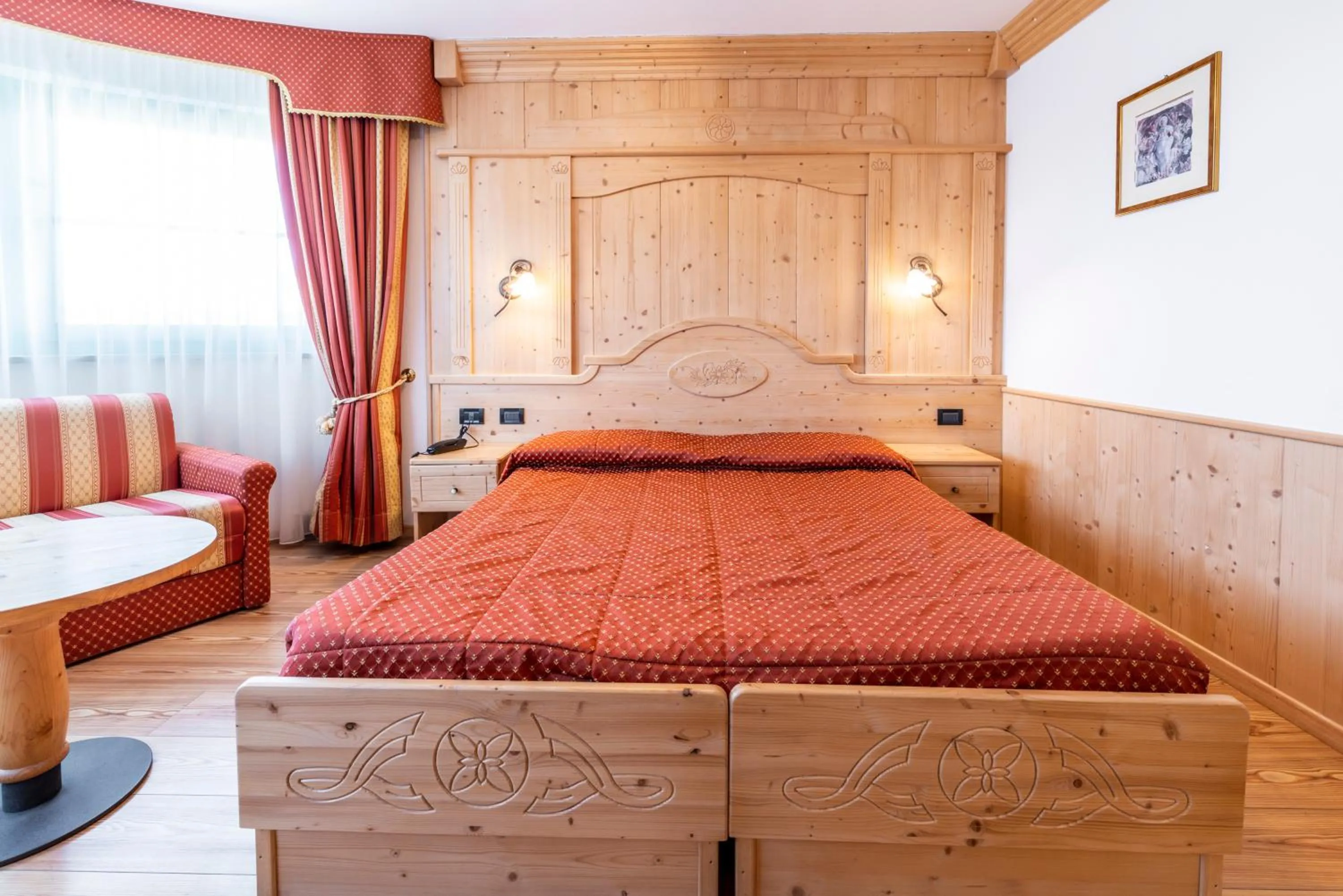 Bed in Lady Maria Hotel Wellness & Resort