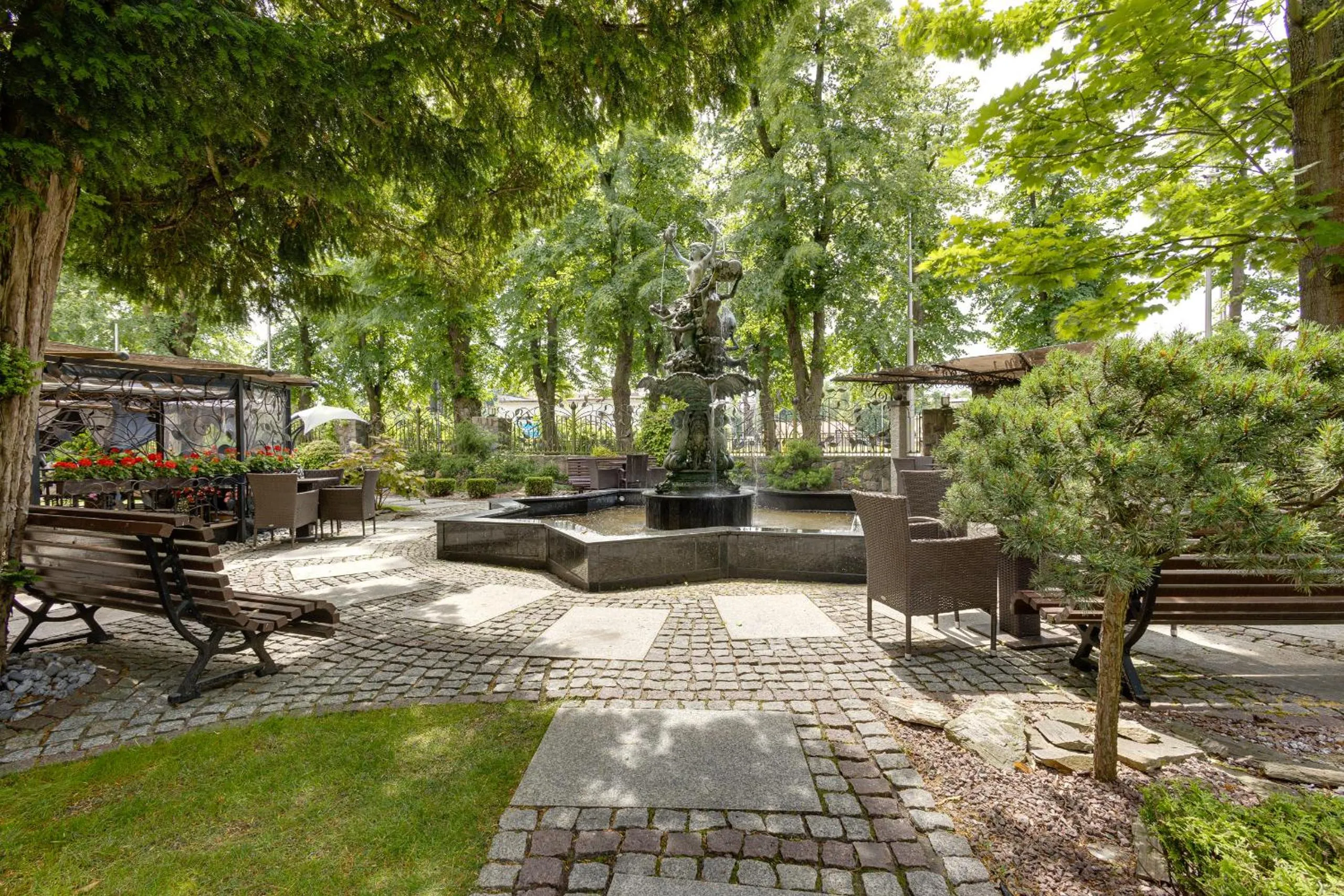 Patio in Villa Meduza