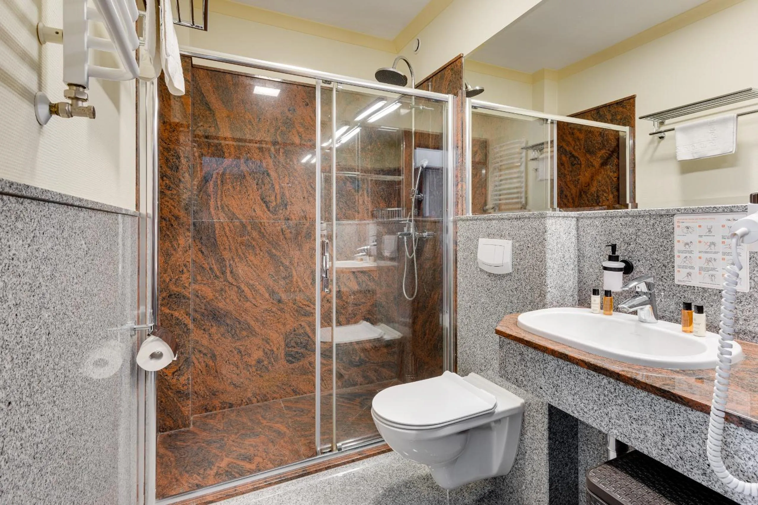 Shower in Villa Meduza