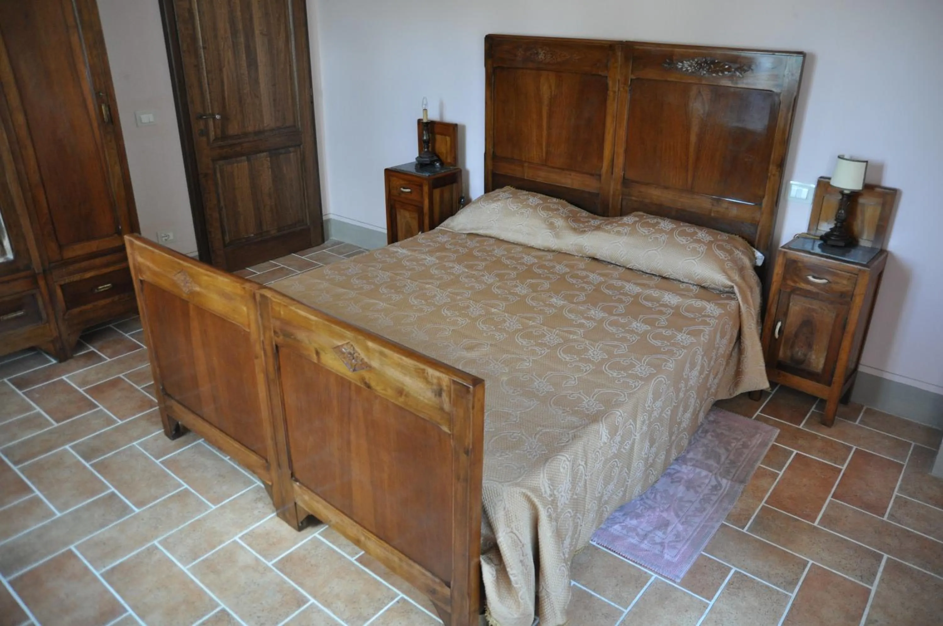 Bed in La Casa del Falegname