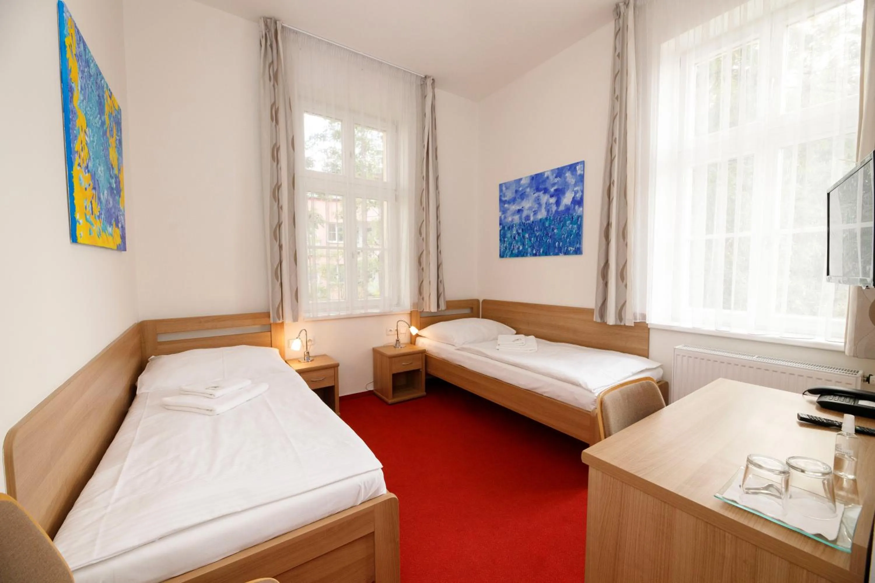 Standard Twin Room in Penzion U sv. Kryštofa
