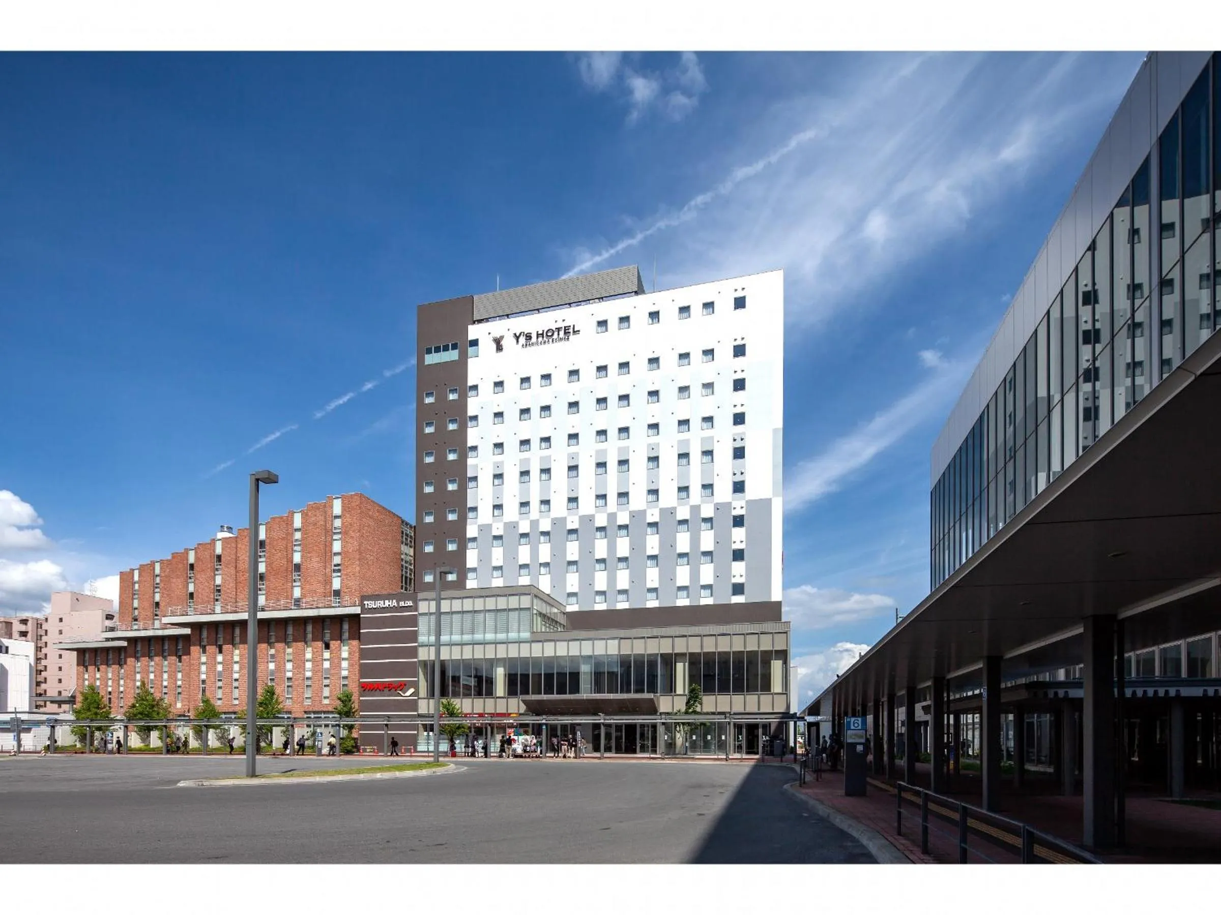 Facade/entrance in Y's Hotel Asahikawa Ekimae
