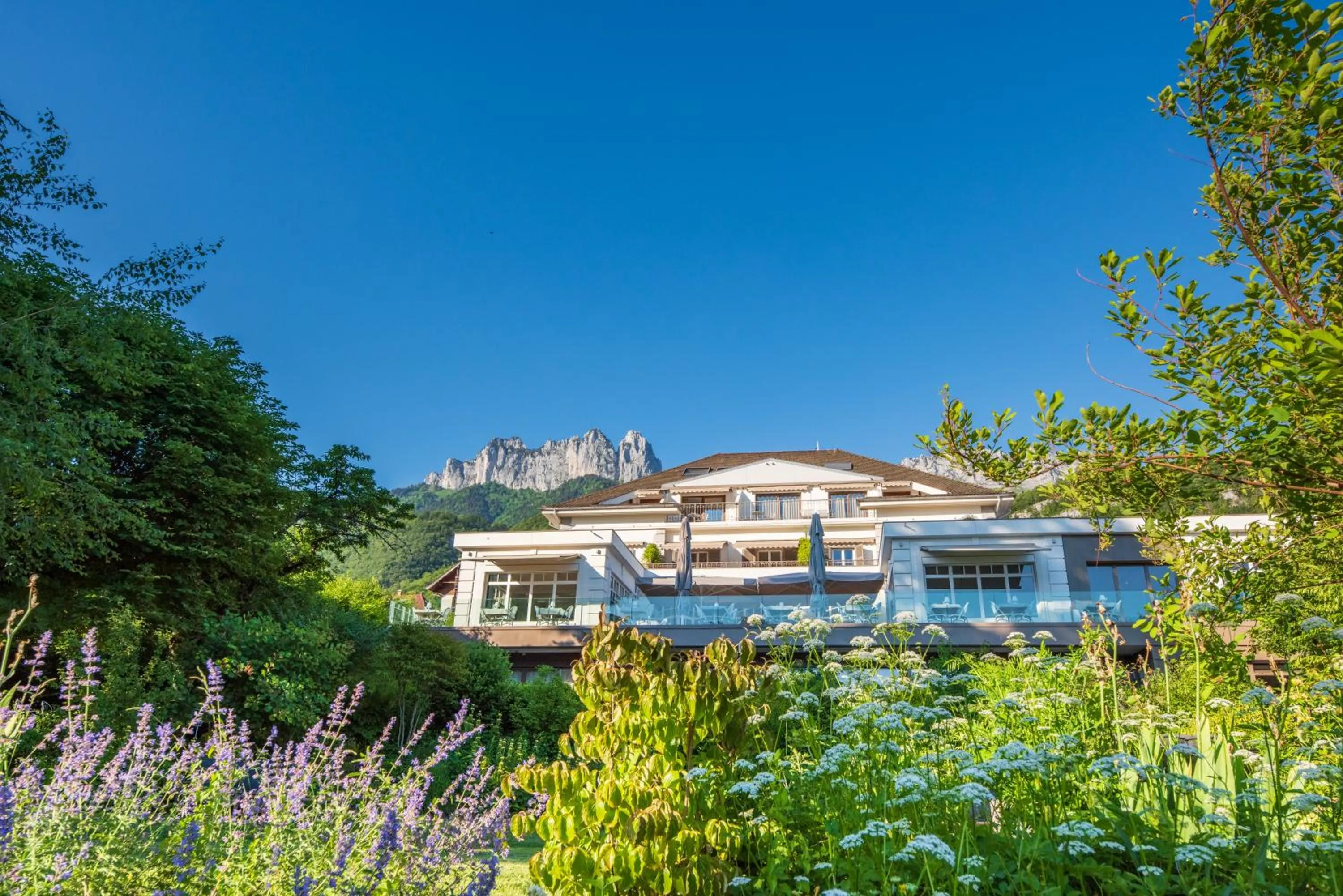 Facade/entrance in Hôtel Beau Site Talloires B SPA