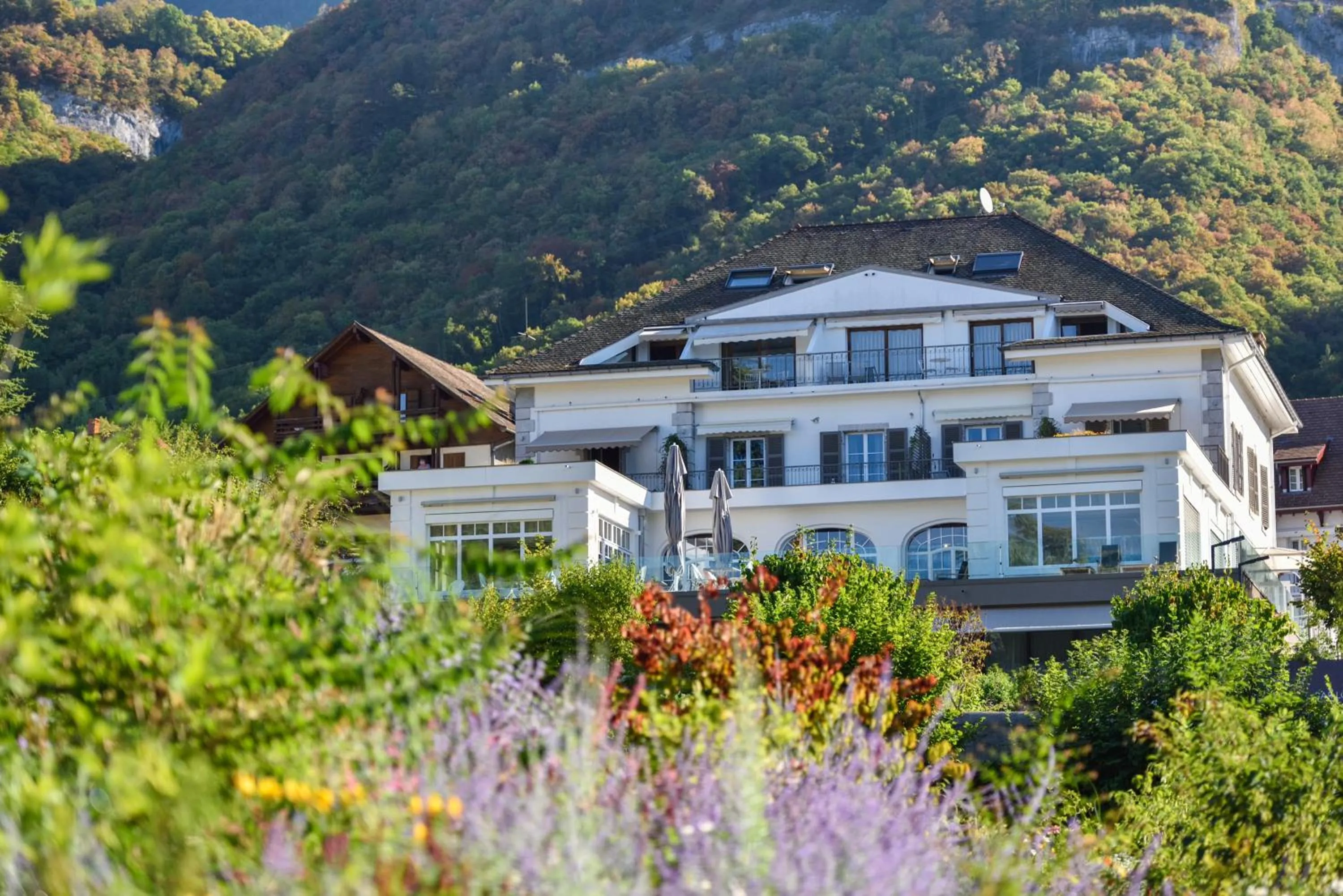 Property building in Hôtel Beau Site Talloires B SPA