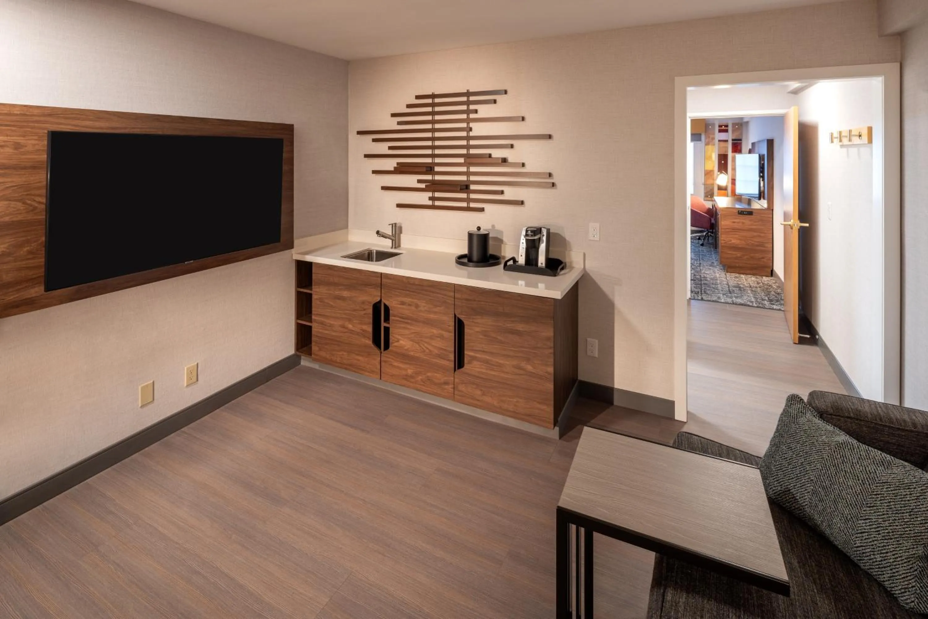 Living room in Hampton Inn Pullman