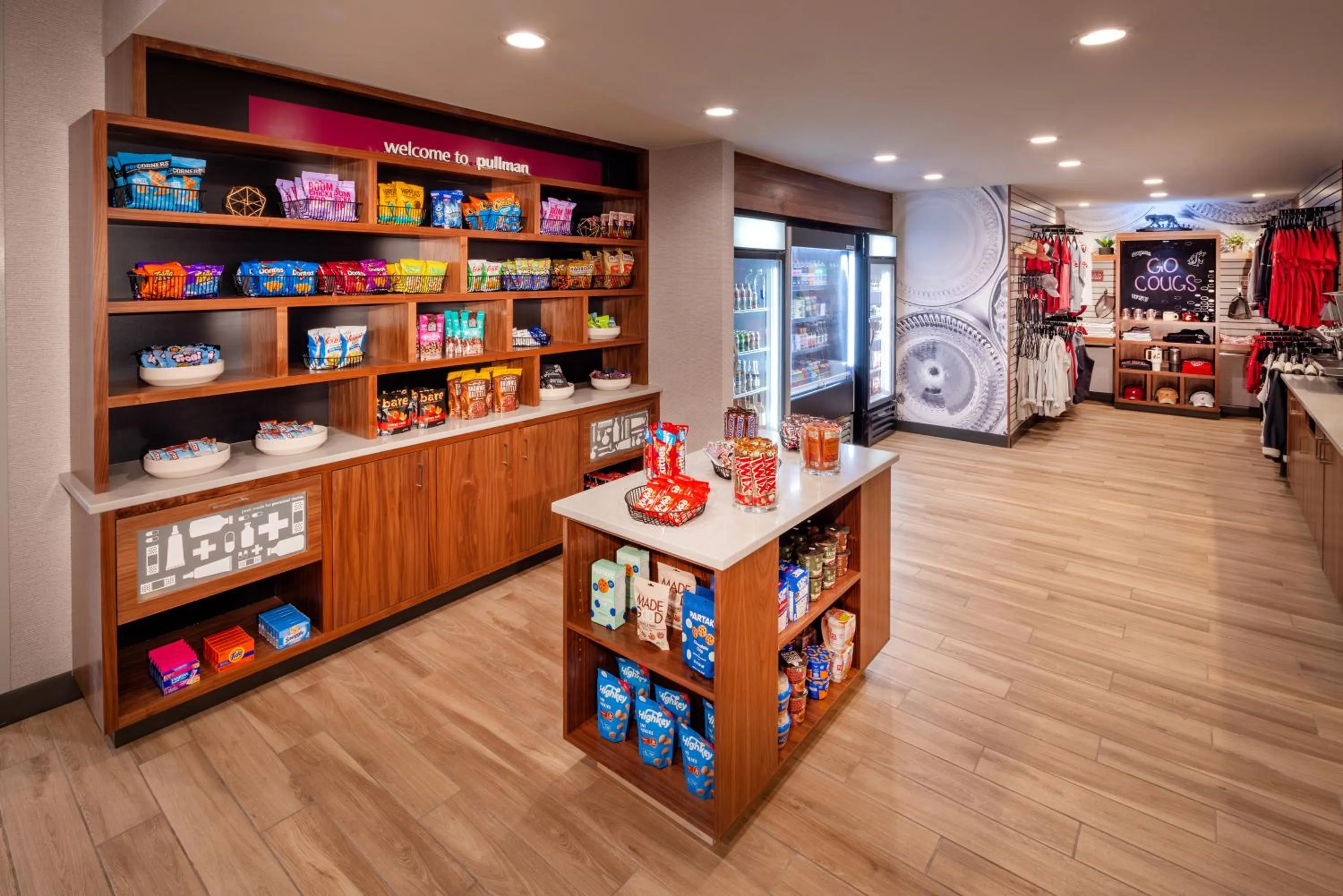 Supermarket/grocery shop in Hampton Inn Pullman