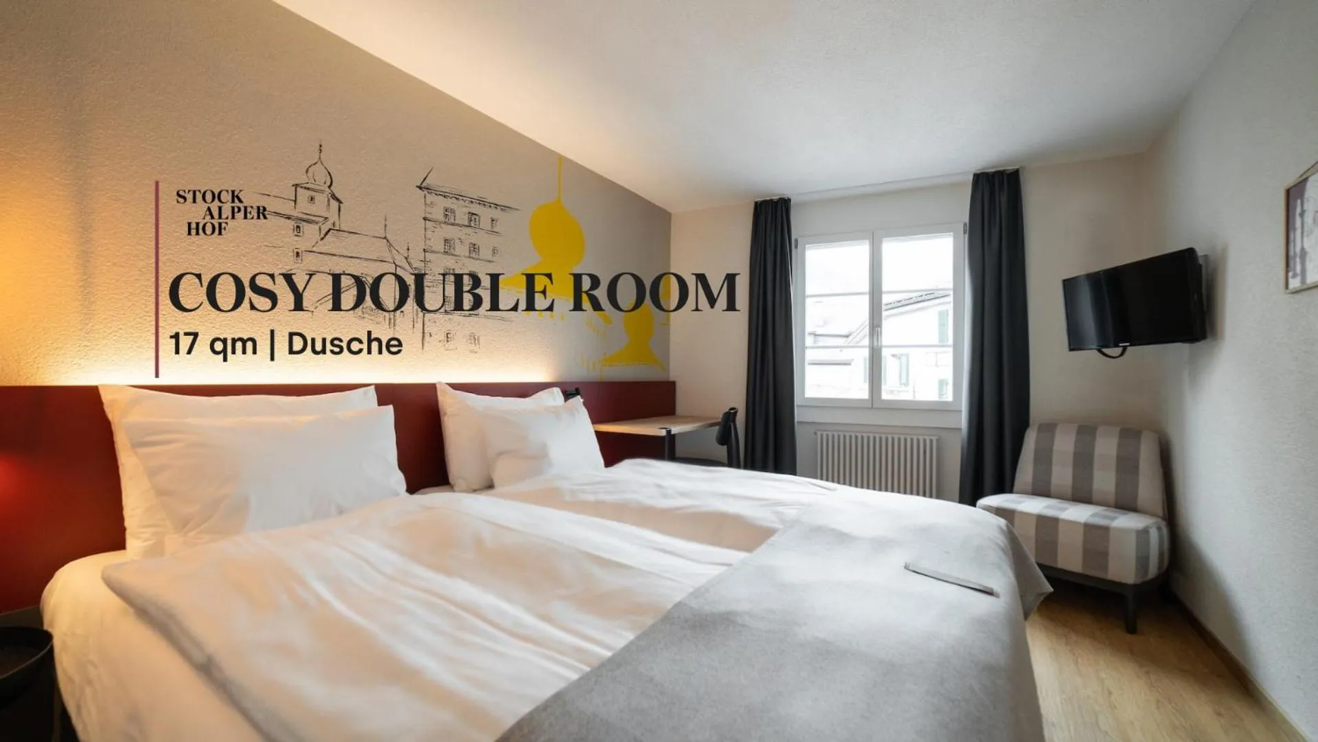 Photo of the whole room, Bed in Hotel Stockalperhof