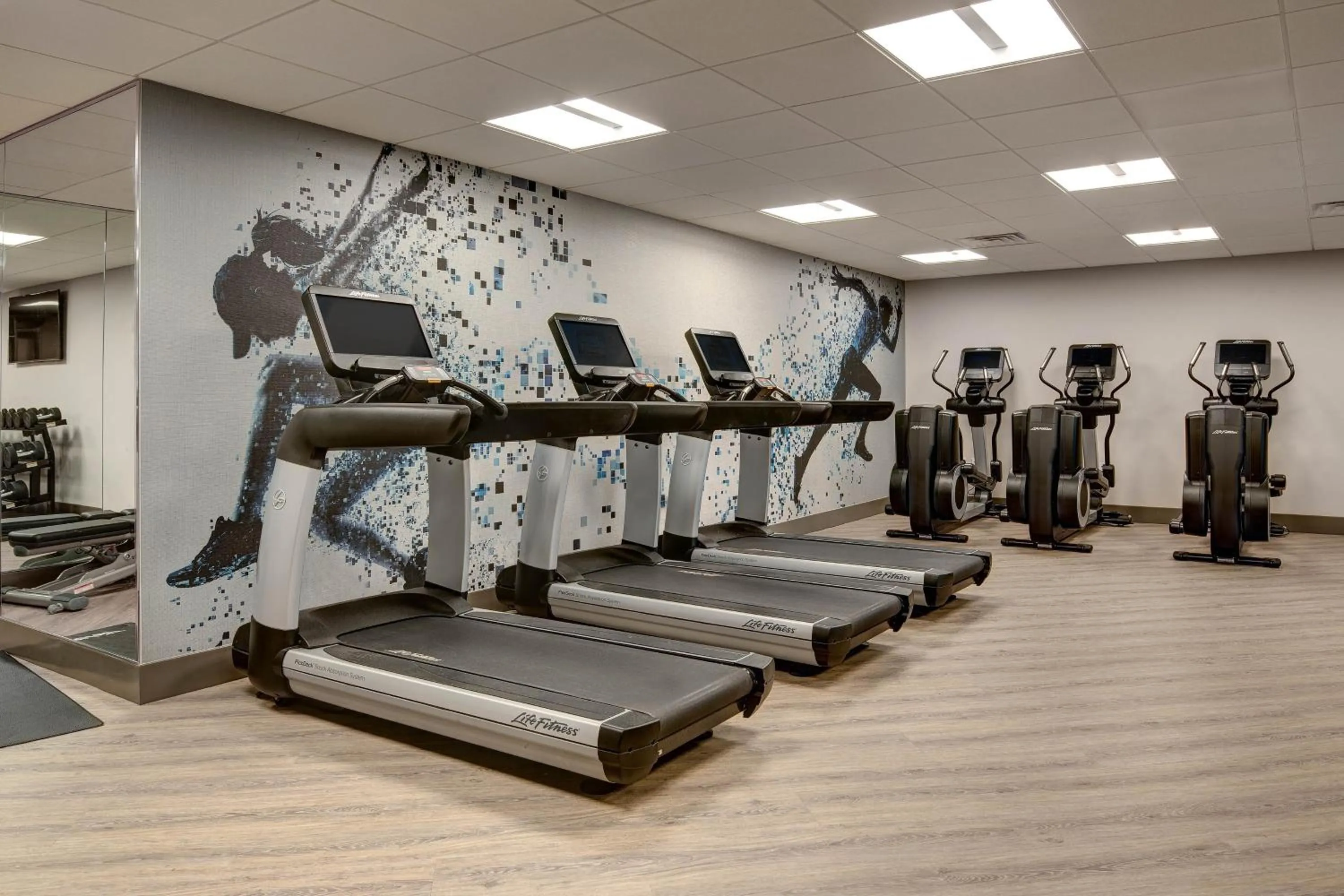 Fitness centre/facilities in Sheraton Eatontown Hotel