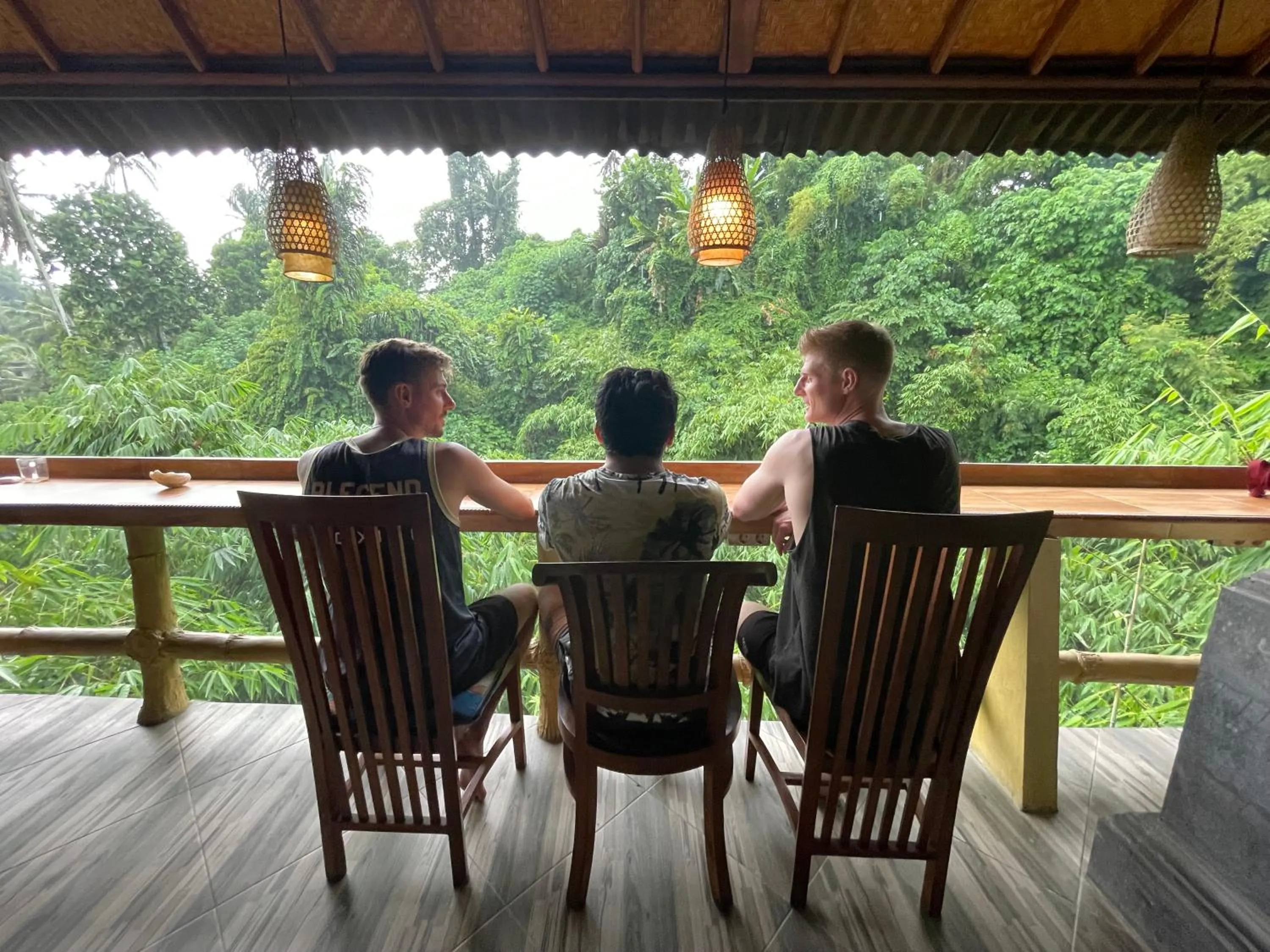 Patio in WW Backpackers