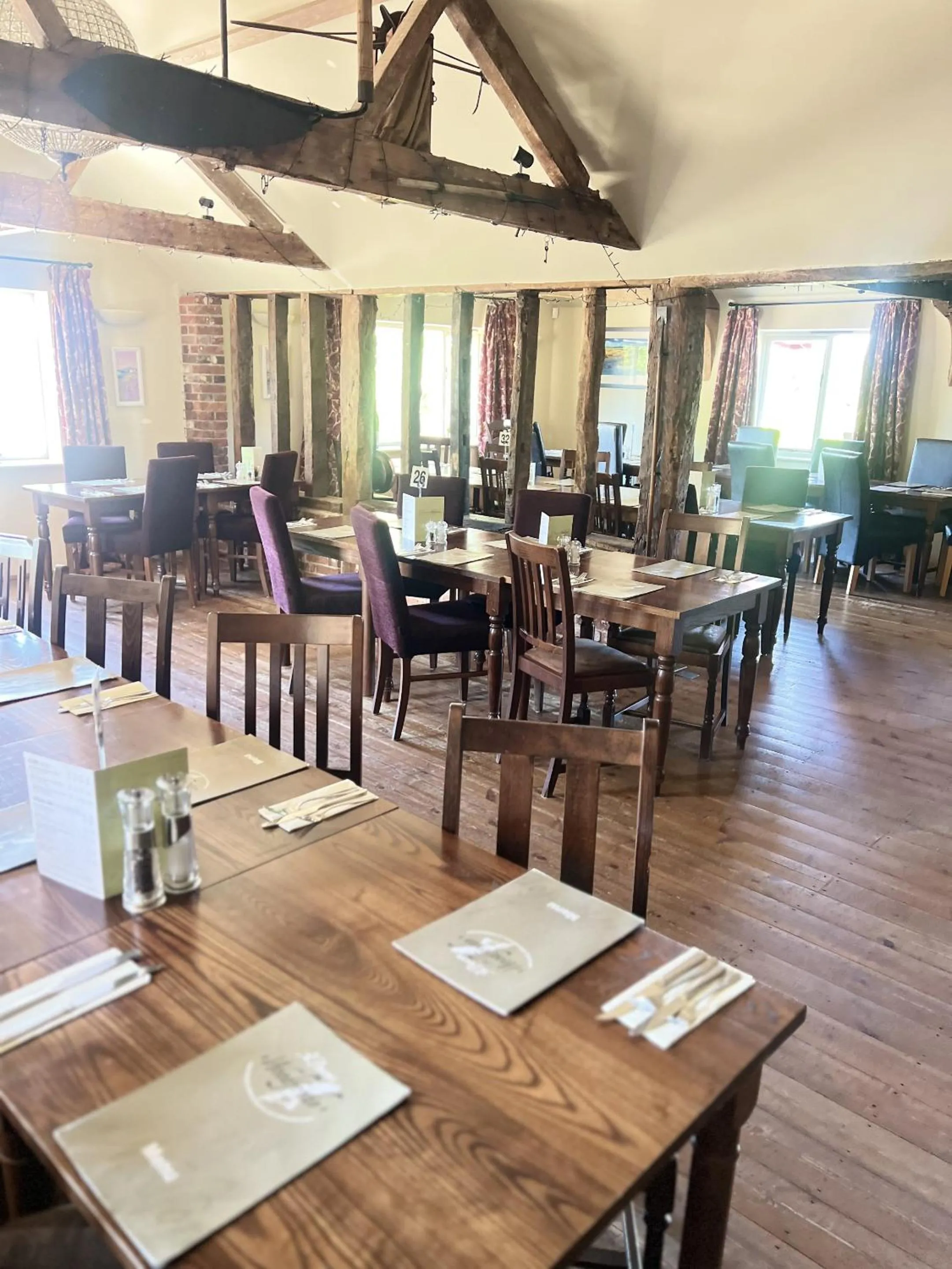 Dining area in The Parson Woodforde