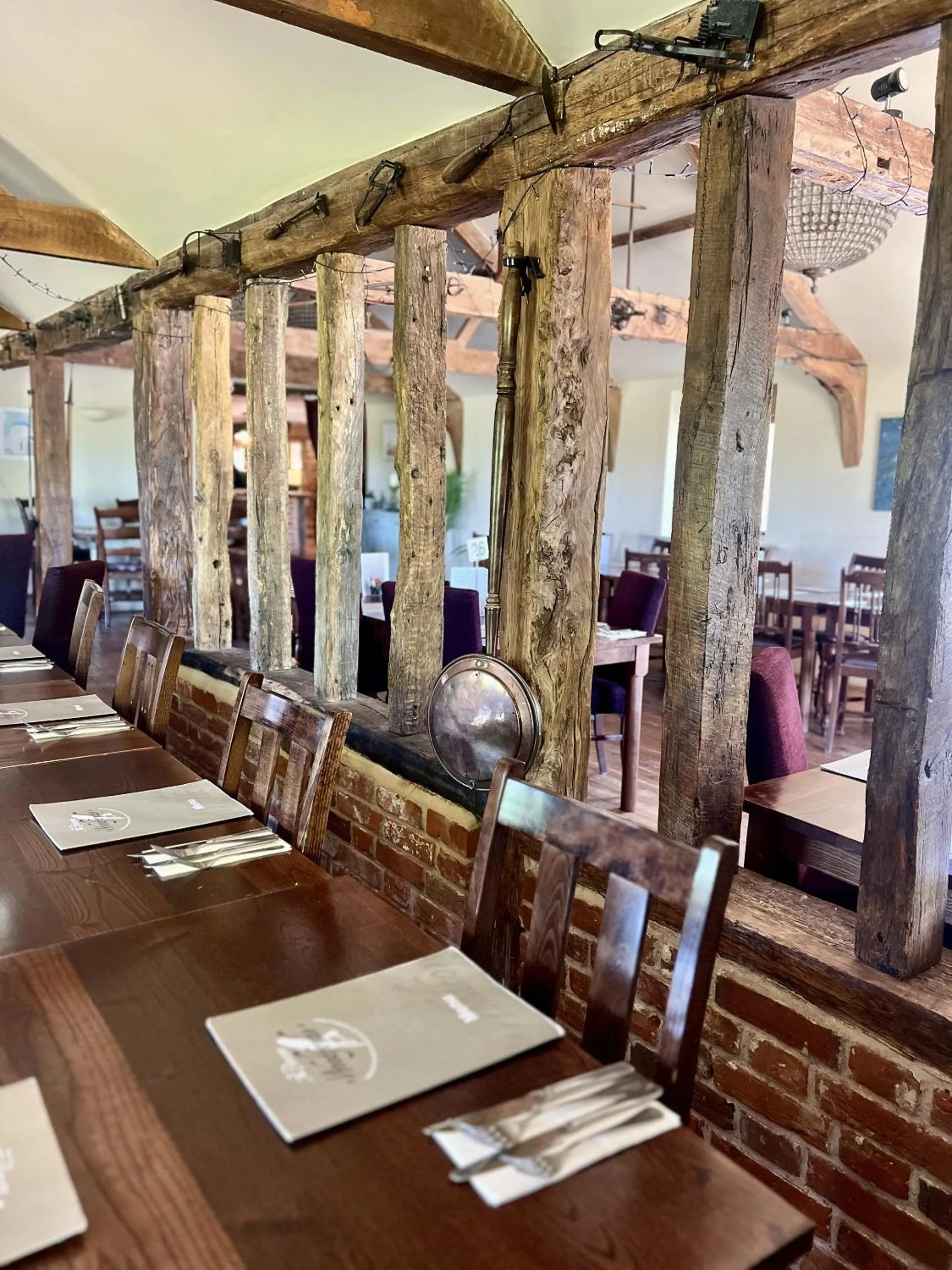Dining area in The Parson Woodforde