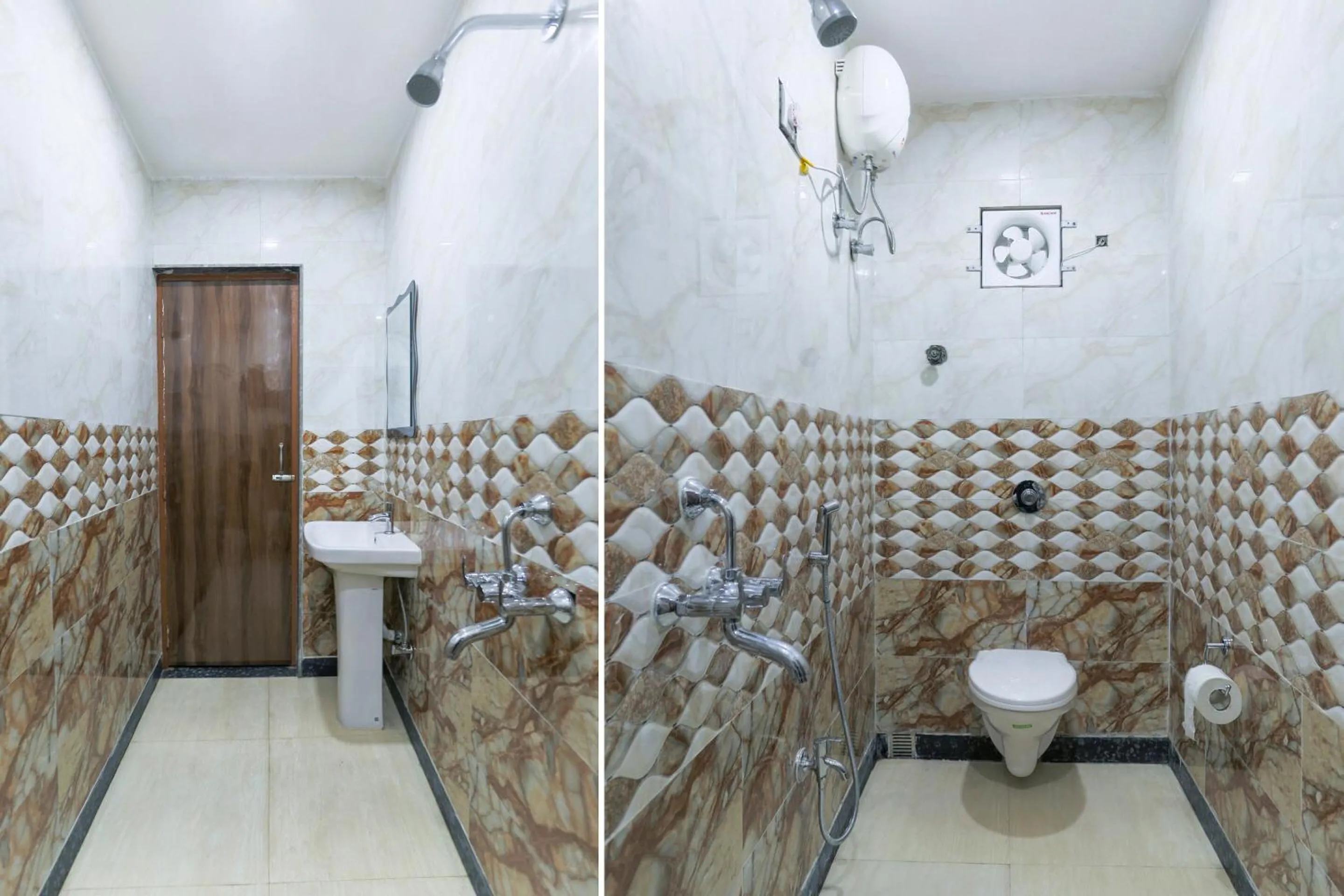 Bathroom in Super Hotel O Dk Inn Near Kalighat Kali Temple