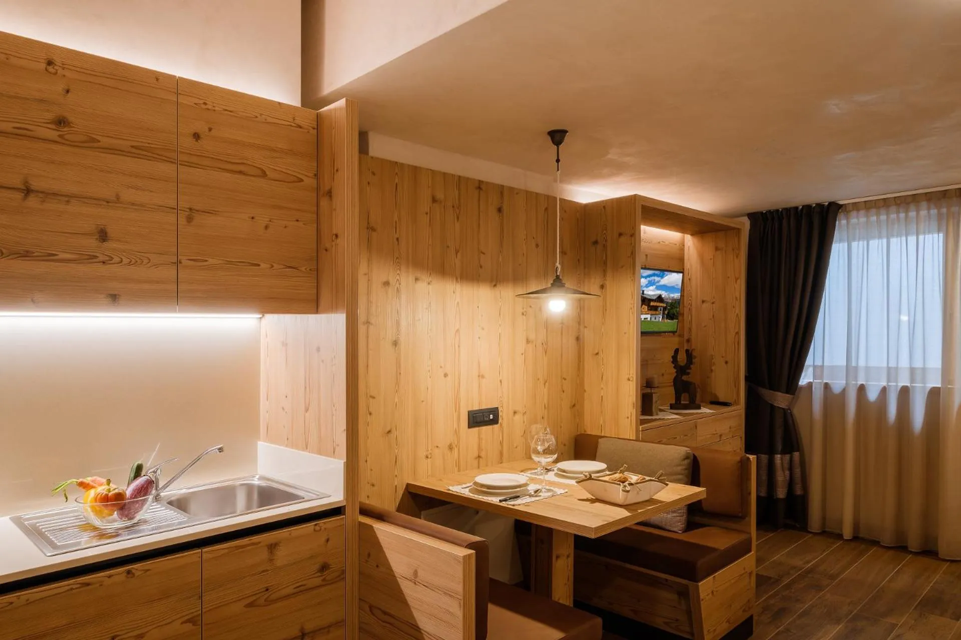 Kitchen or kitchenette in Chalet Bellavista