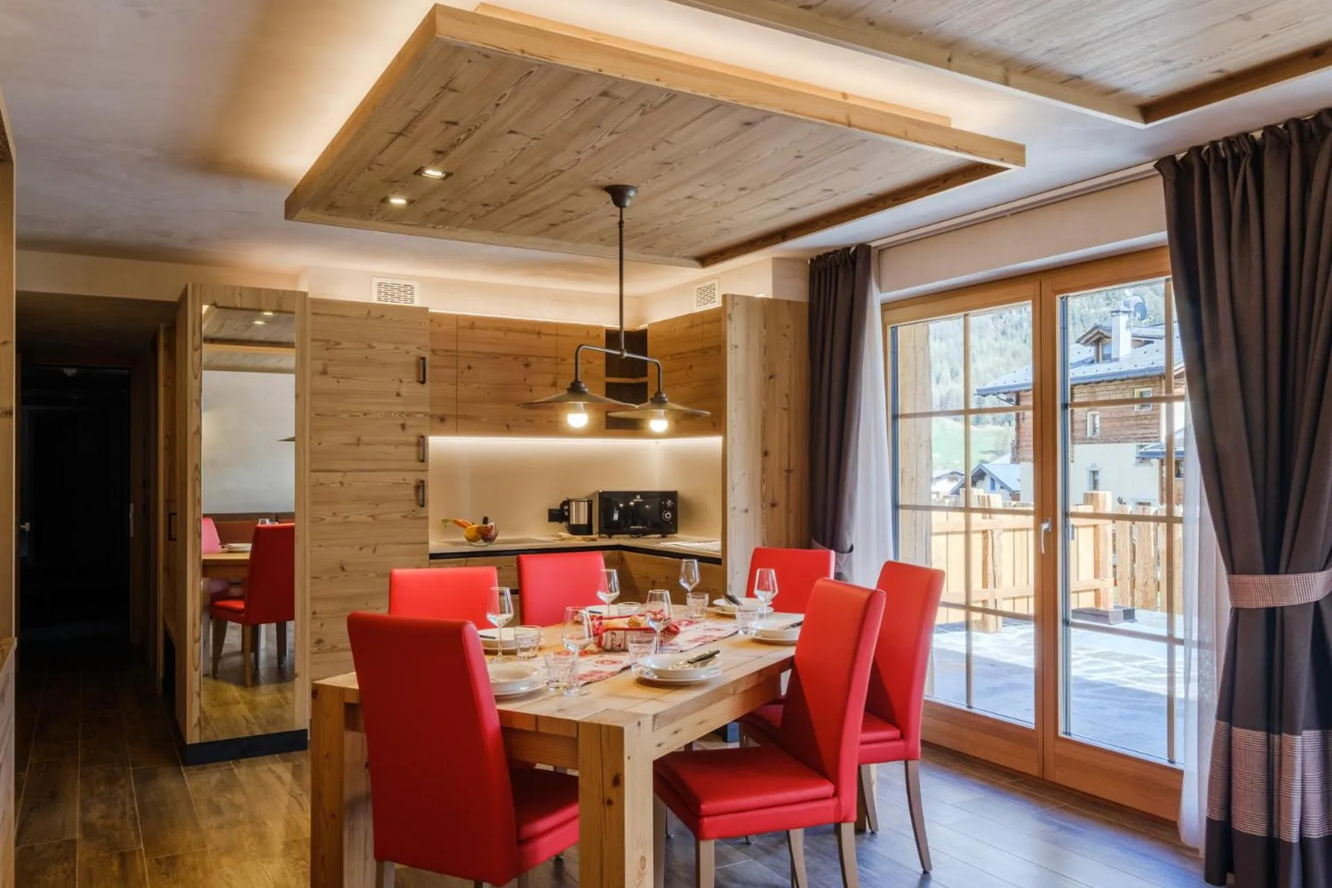 Kitchen or kitchenette in Chalet Bellavista
