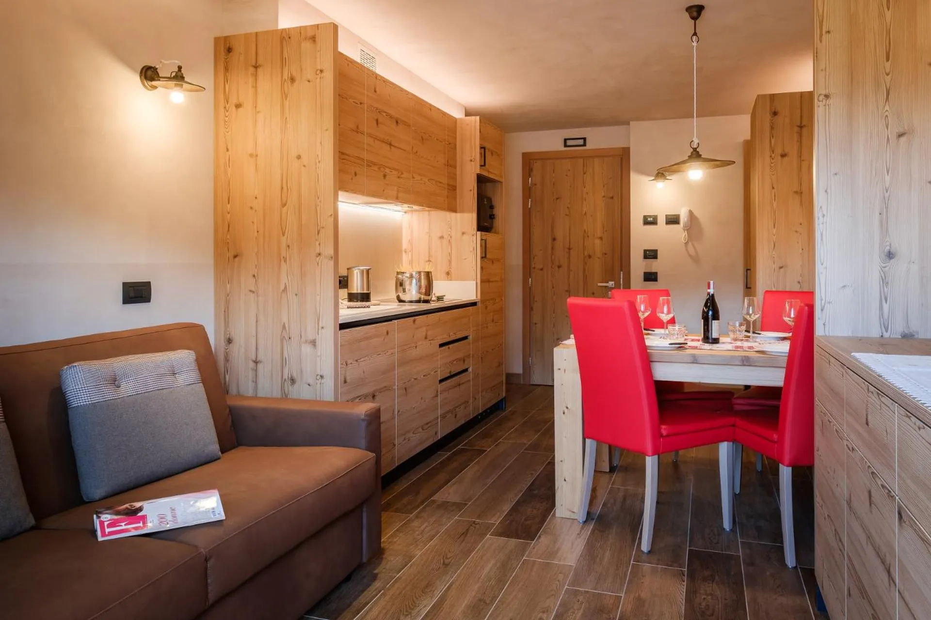 Kitchen or kitchenette in Chalet Bellavista