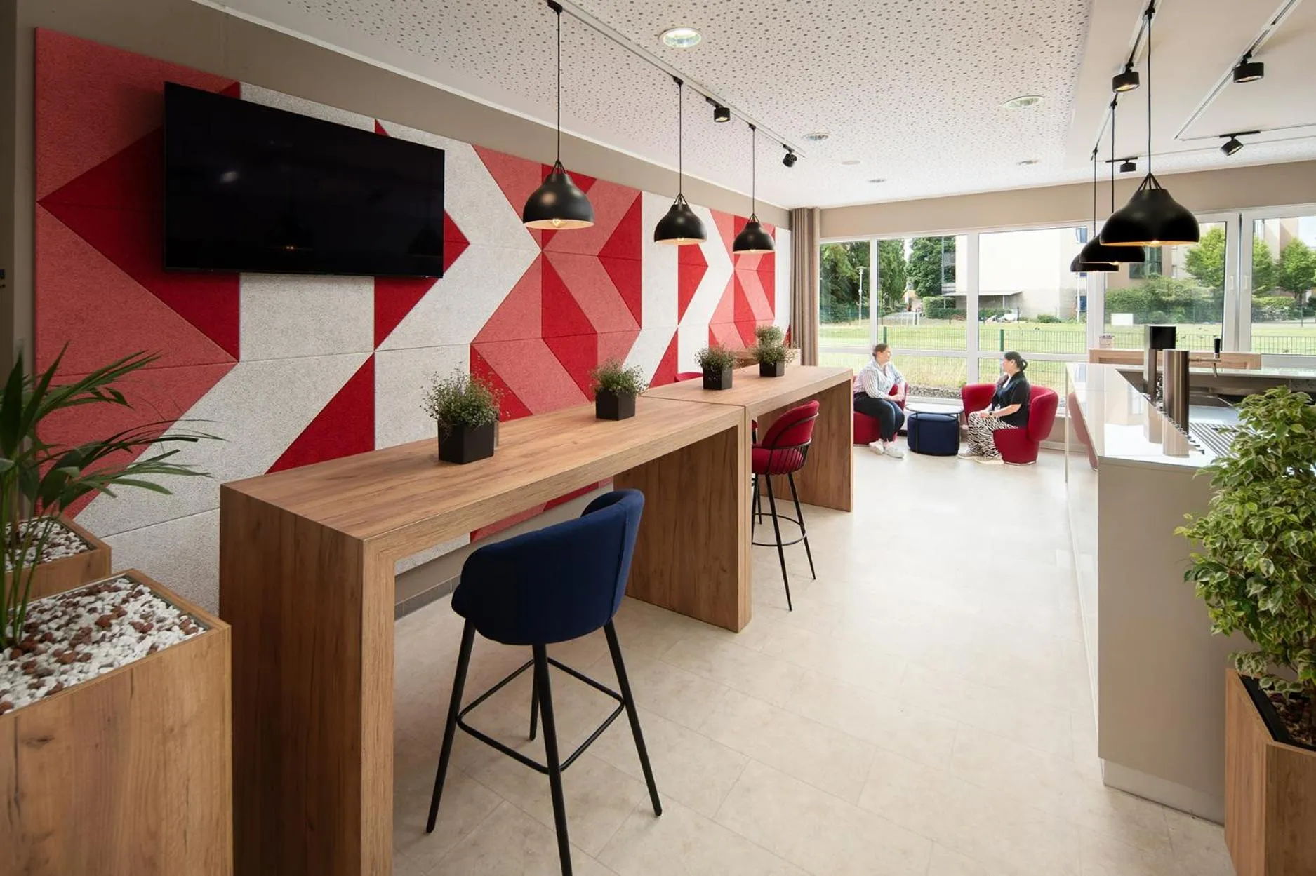 Lounge or bar in Johanniter Gästehaus