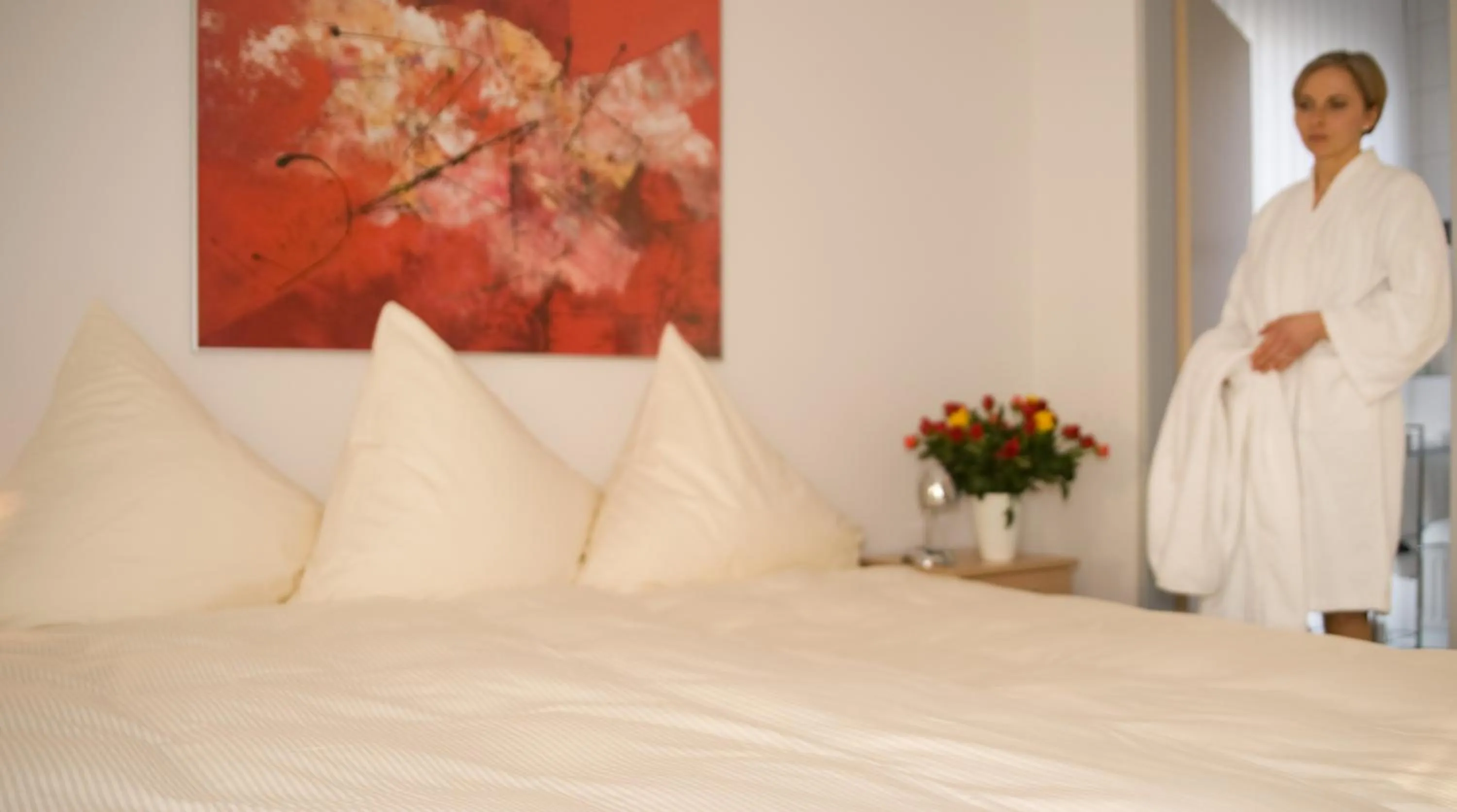 Bed in Johanniter Gästehaus