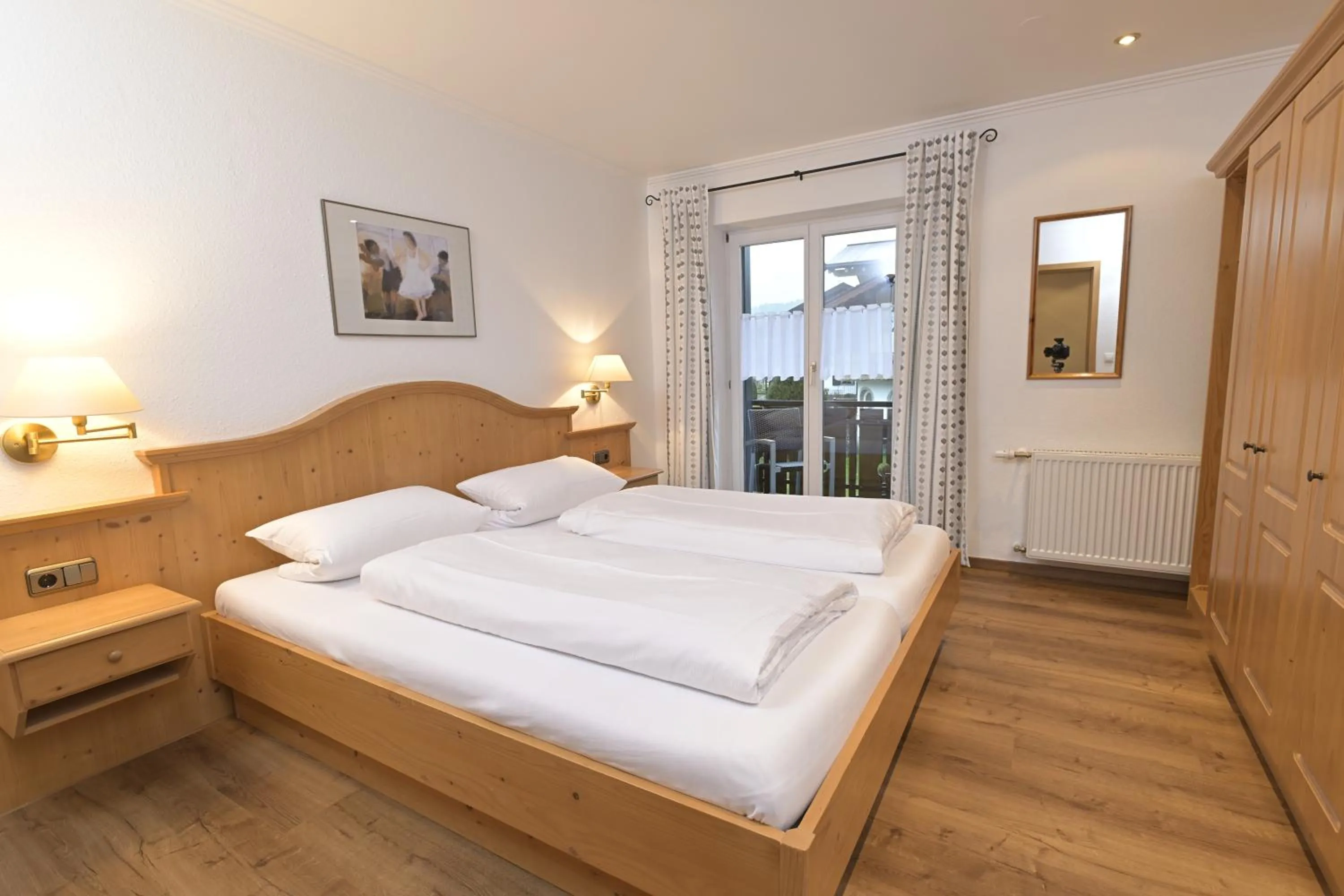 Bedroom, Bed in Landhaus Ruppaner