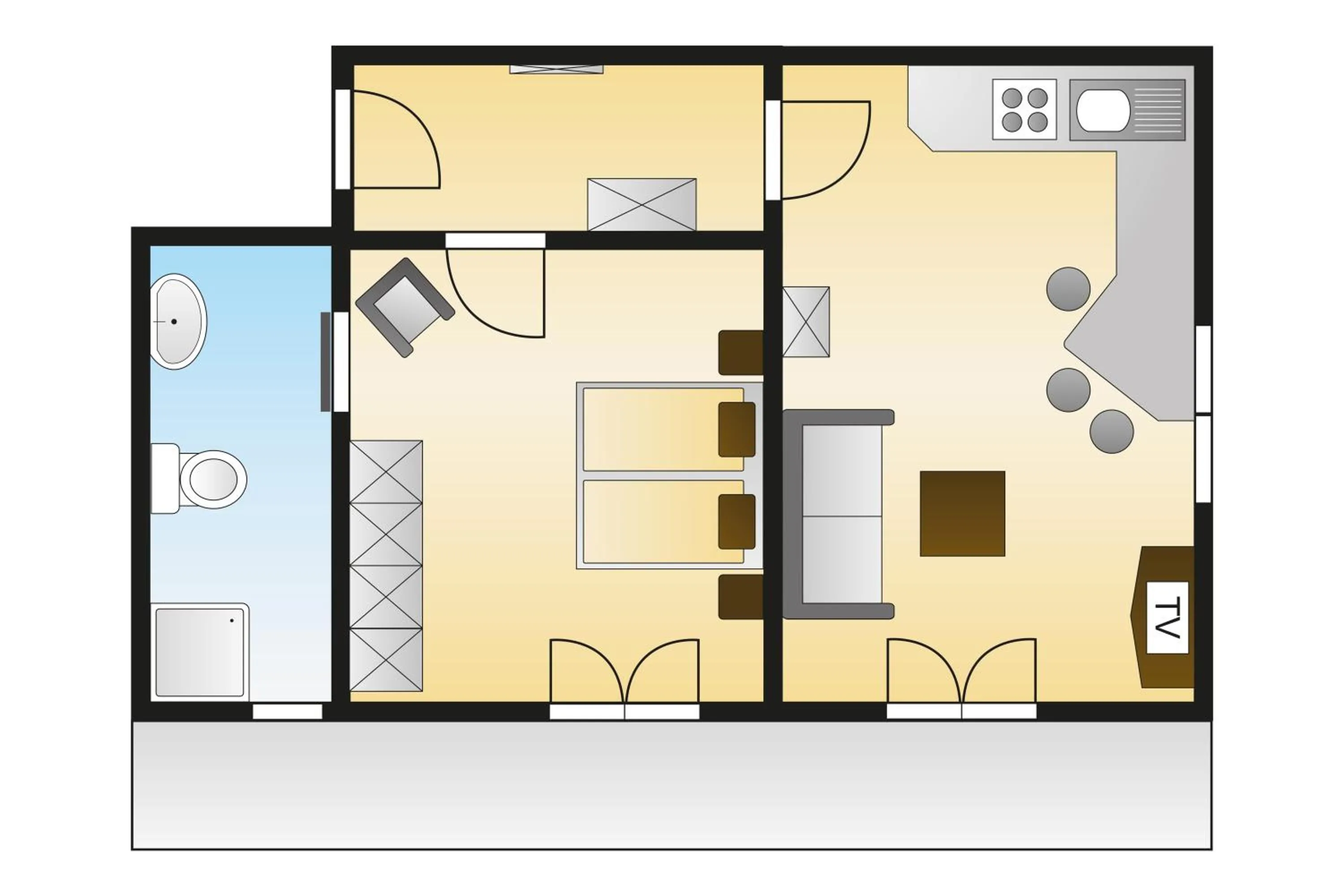 Floor plan in Landhaus Ruppaner