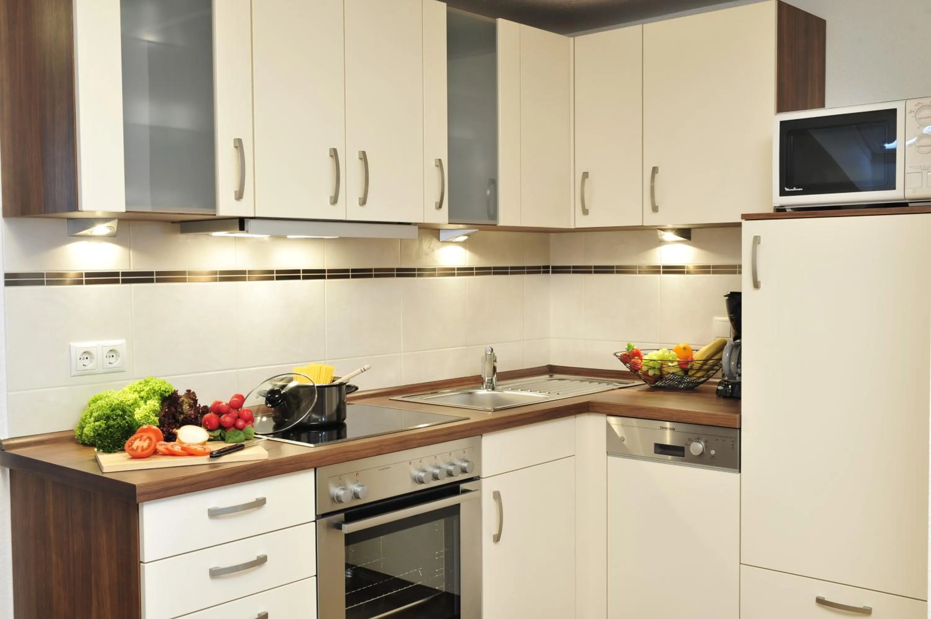 Kitchen or kitchenette in Landhaus Ruppaner