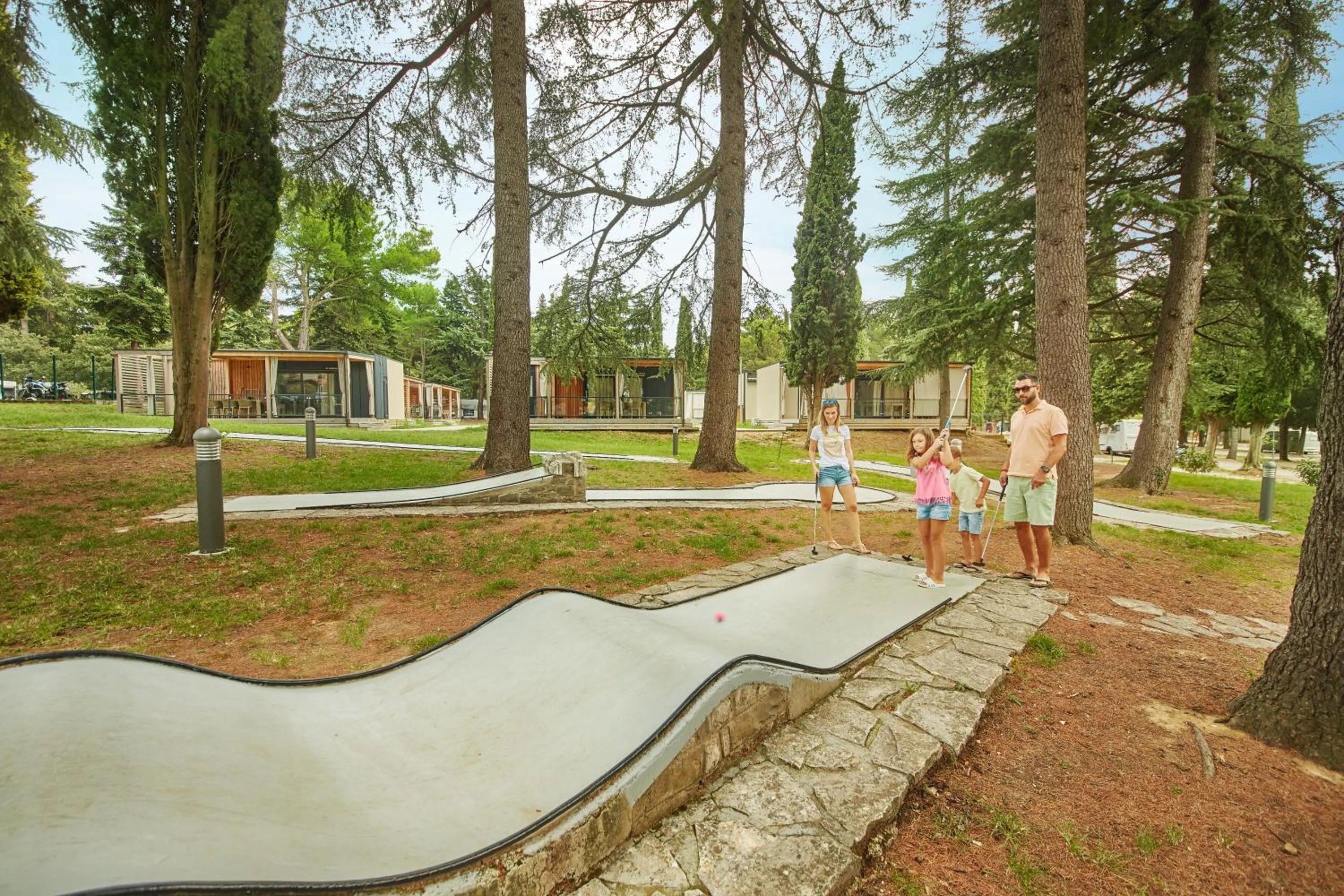 Minigolf in Adria Apartments - Hotel & Resort Adria Ankaran