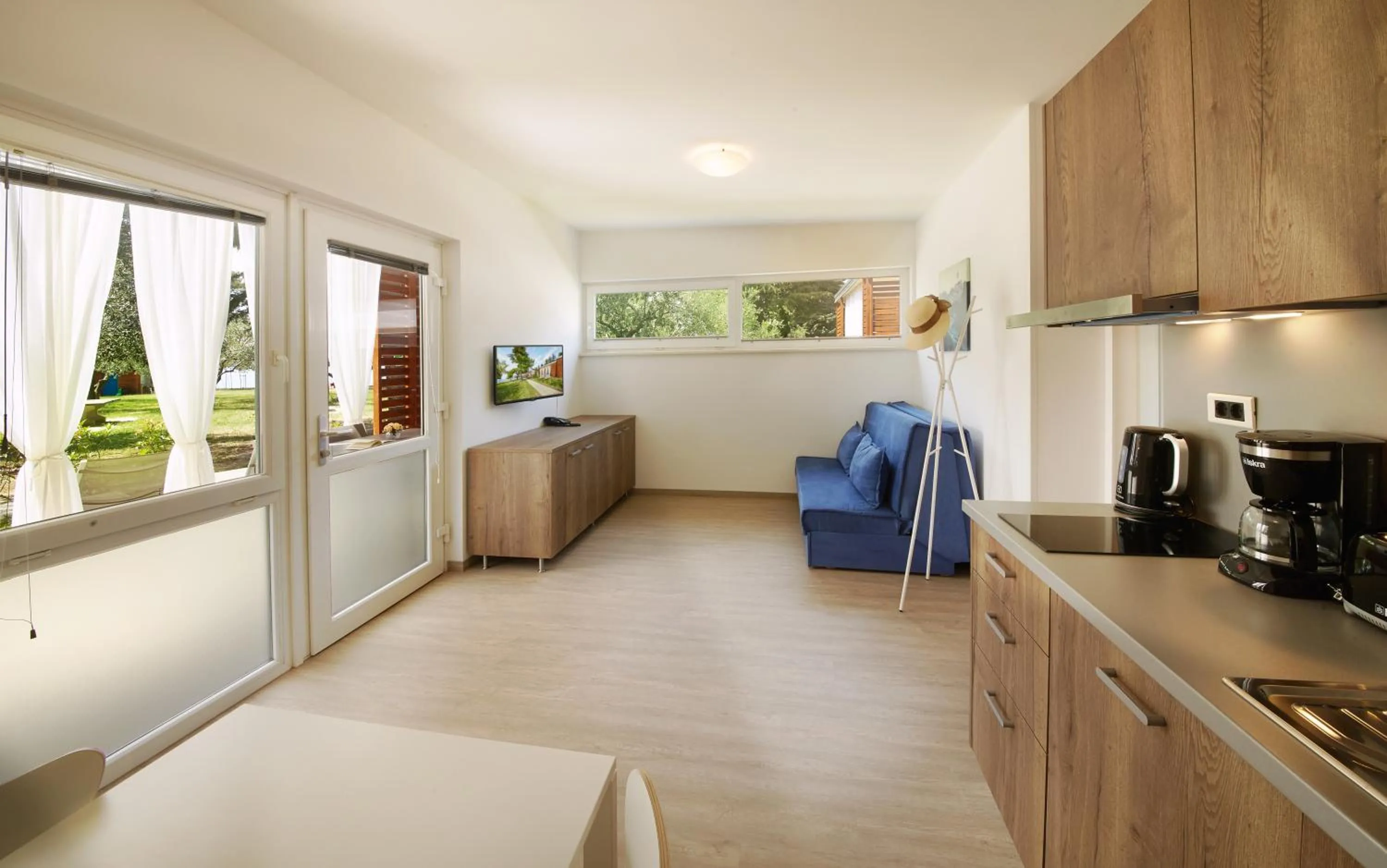 Kitchen or kitchenette in Adria Apartments - Hotel & Resort Adria Ankaran