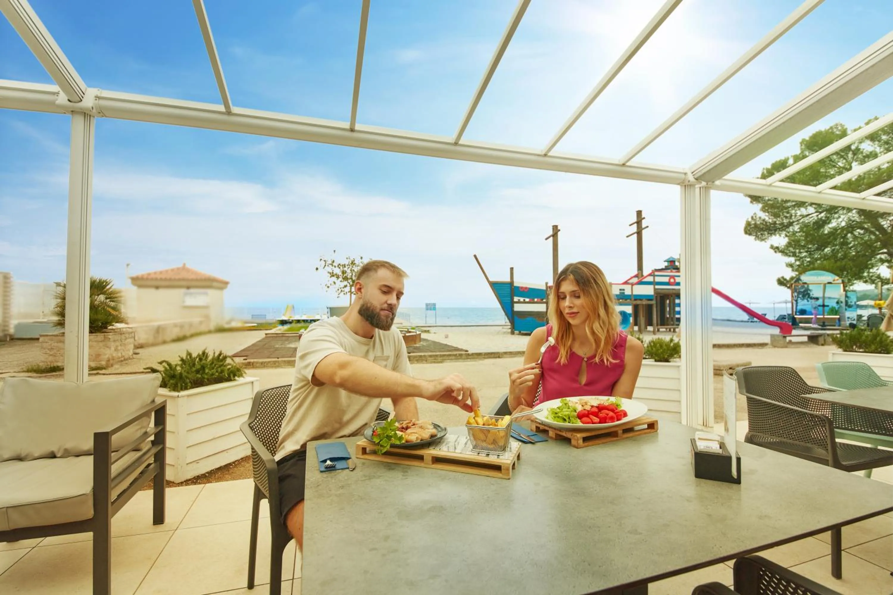 Restaurant/places to eat in Adria Apartments - Hotel & Resort Adria Ankaran