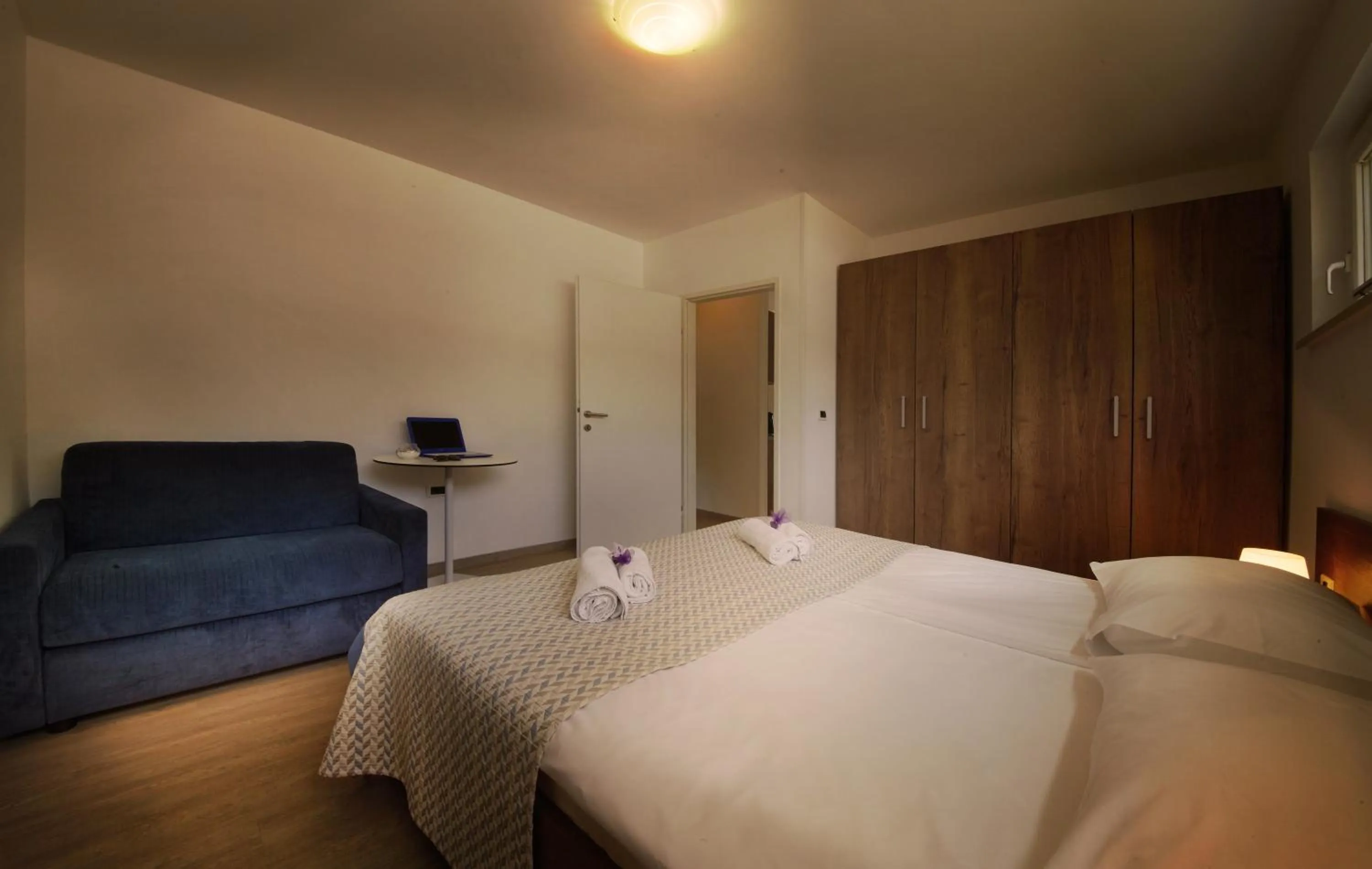 Bedroom, Bed in Adria Apartments - Hotel & Resort Adria Ankaran