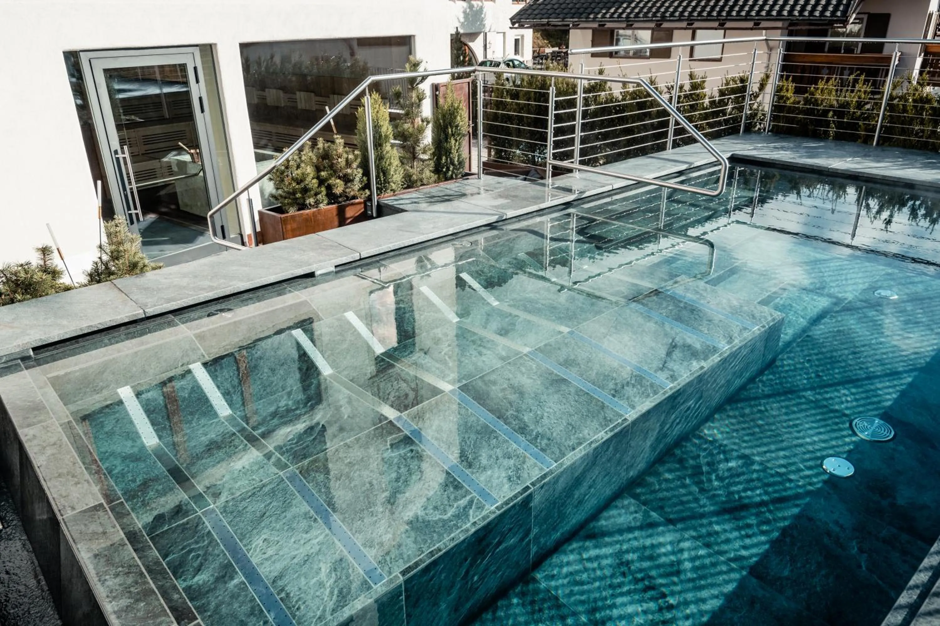 Hot Tub in Hotel Gran Ciasa