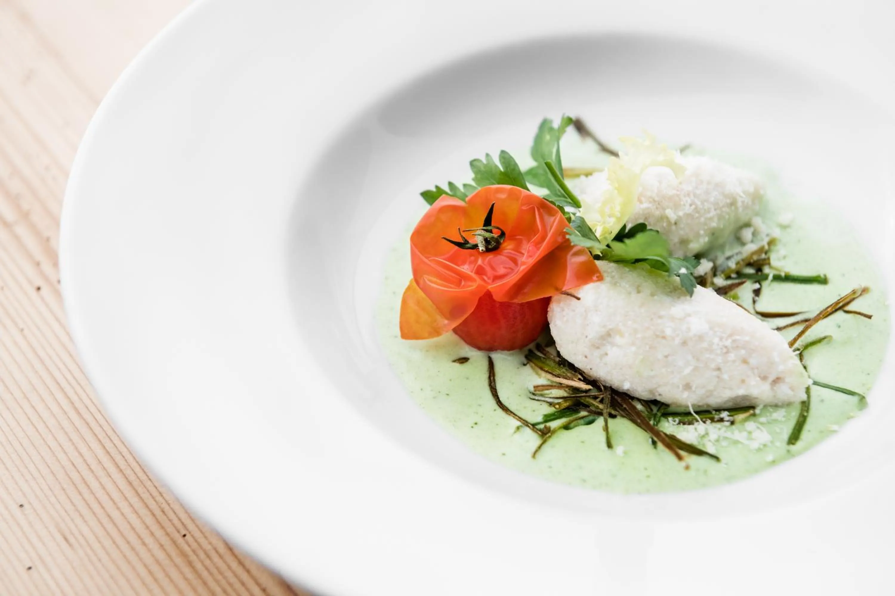 Food close-up in Hotel Gran Ciasa