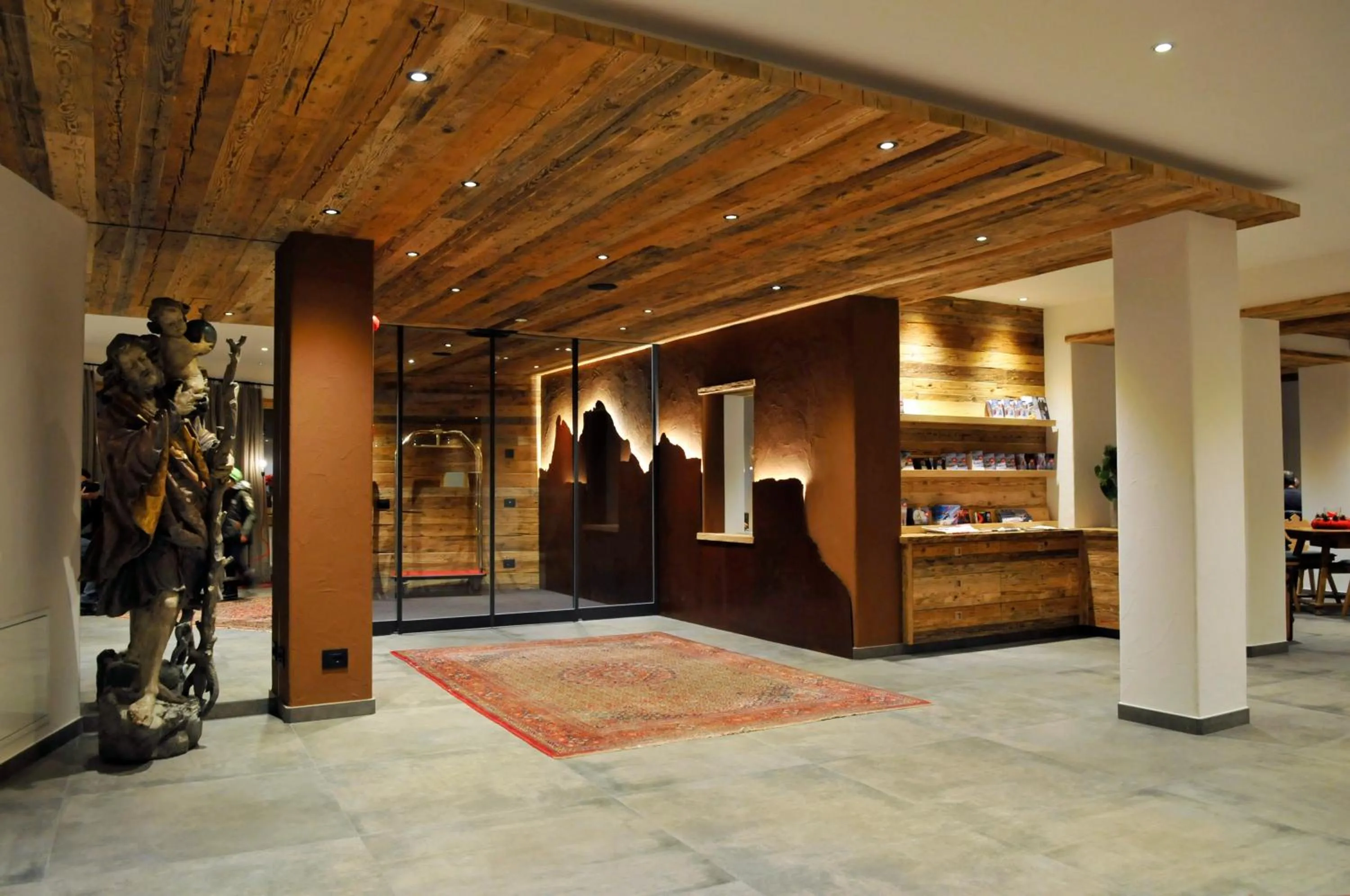 Lobby or reception in Hotel Gran Ciasa