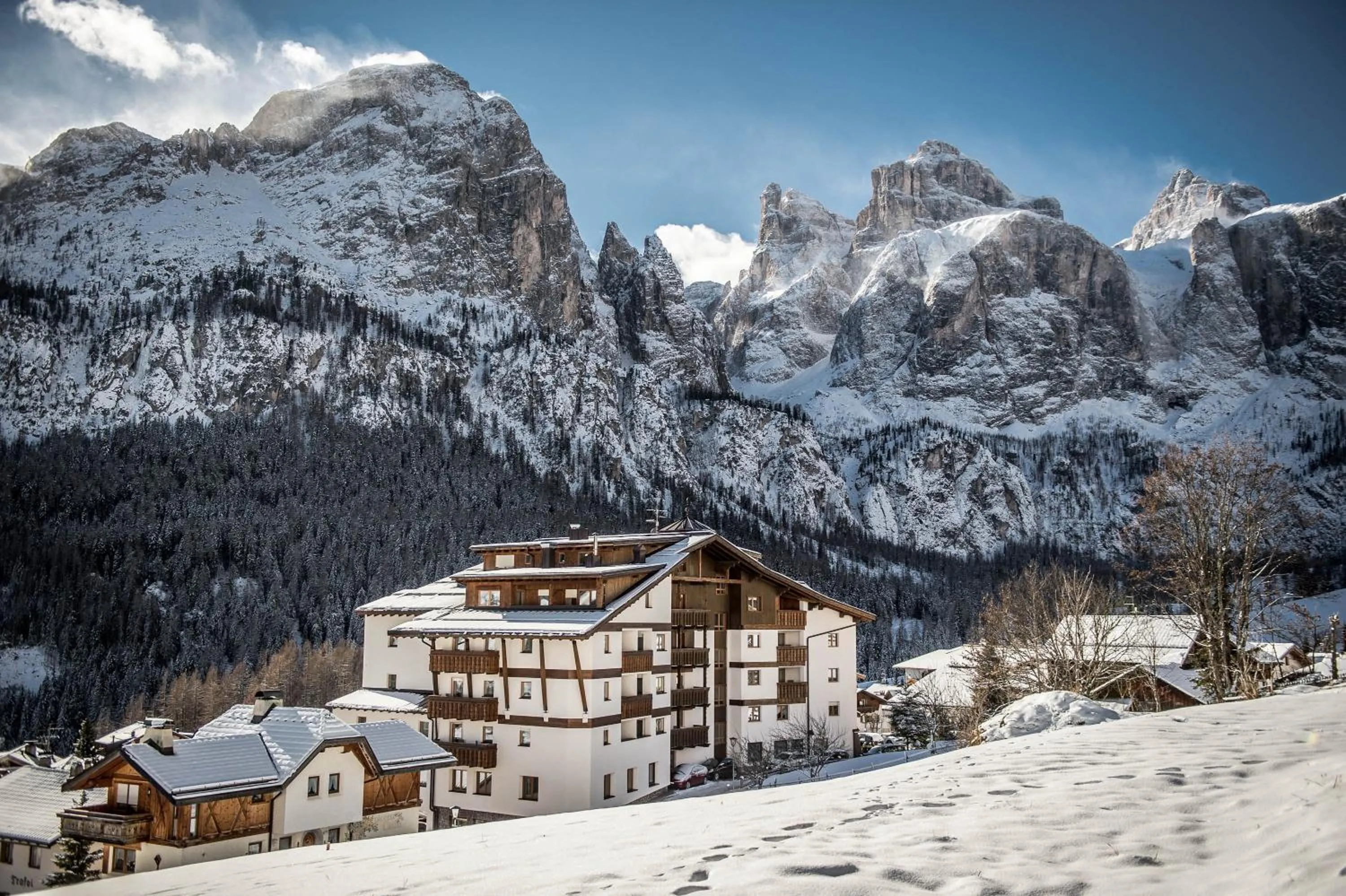 Property building in Hotel Gran Ciasa