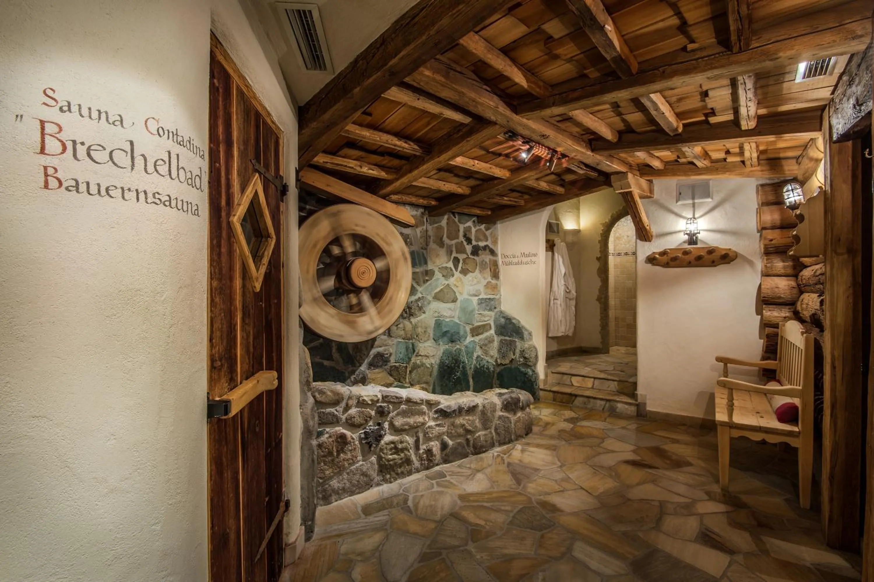 Spa and wellness centre/facilities in Hotel Gran Ciasa