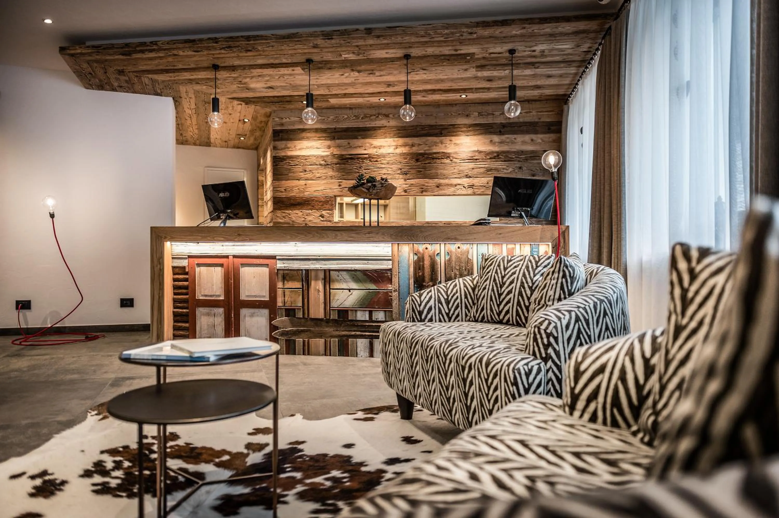 Lobby or reception in Hotel Gran Ciasa