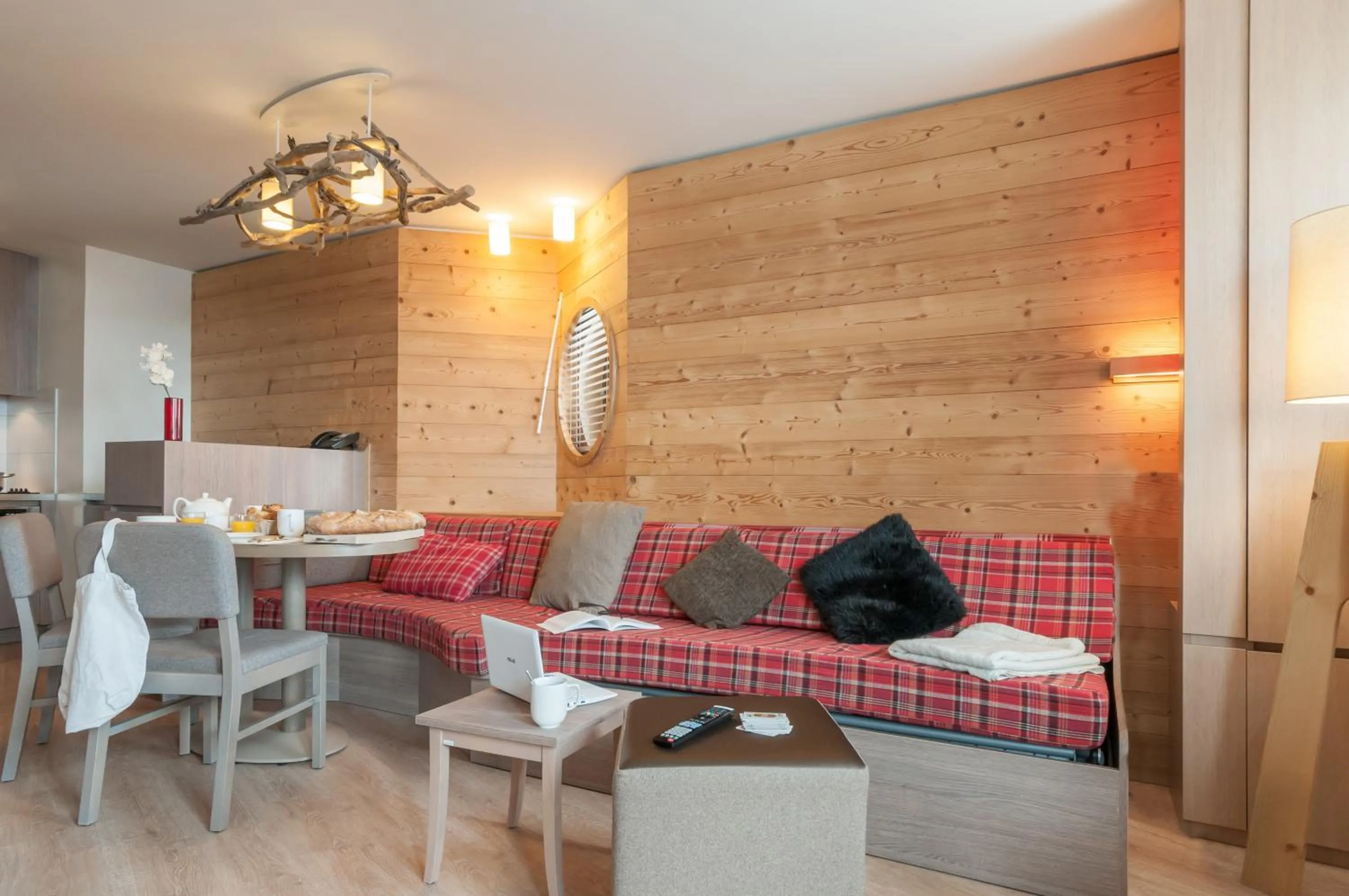 Living room in Résidence Pierre & Vacances Atria-Crozats