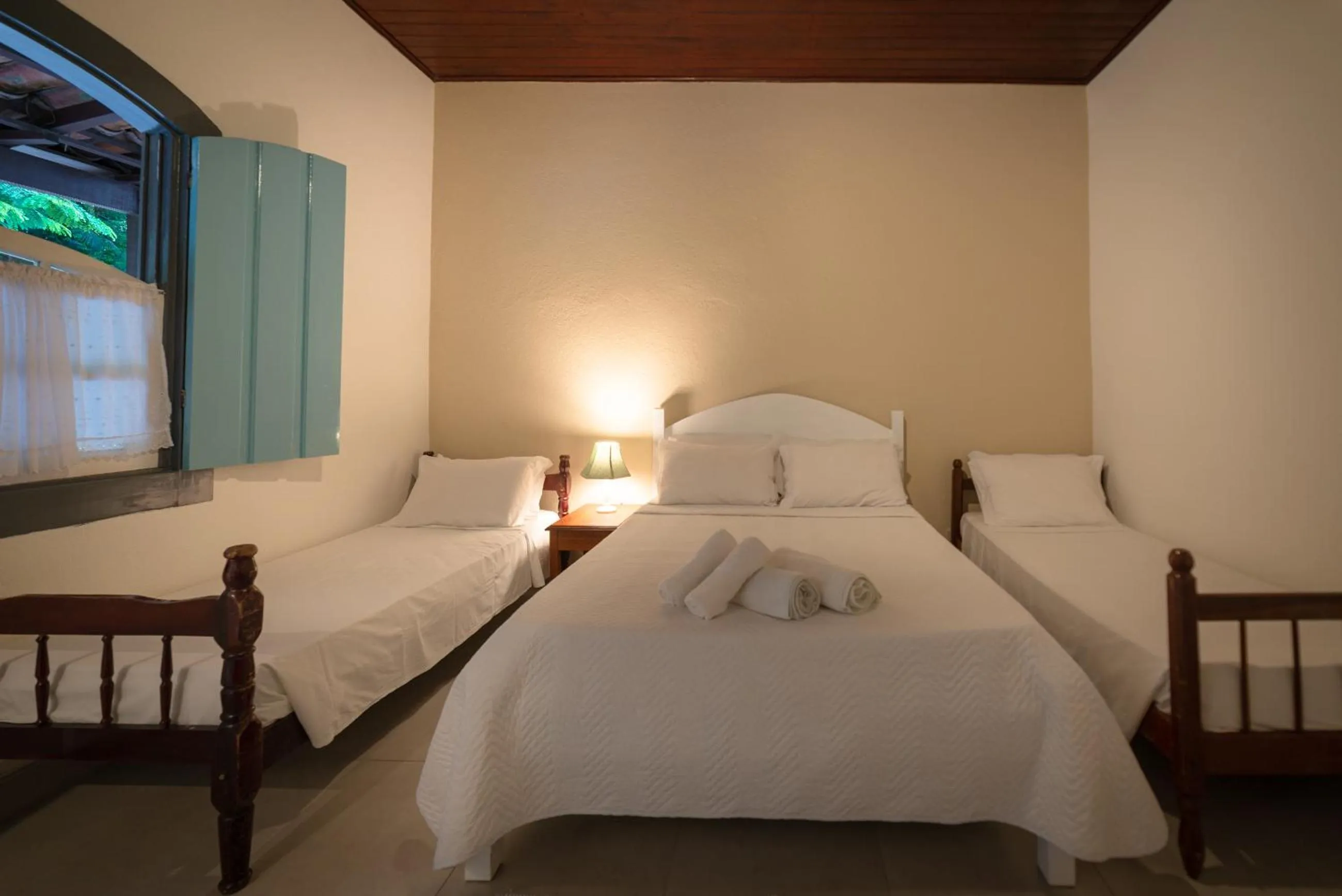 Bed in Pousada Chácara Das Acácias