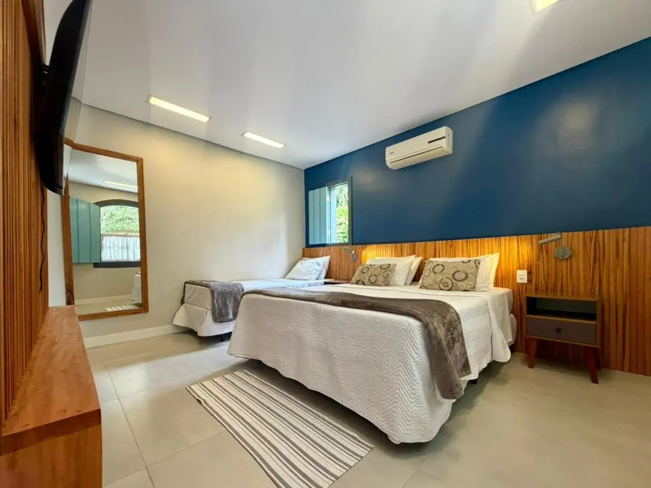 Superior Quadruple Room in Pousada Chácara Das Acácias - Com Gerador De Energia Superior Quadruple Room in Pousada Chácara Das Acácias - Com Gerador De Energia