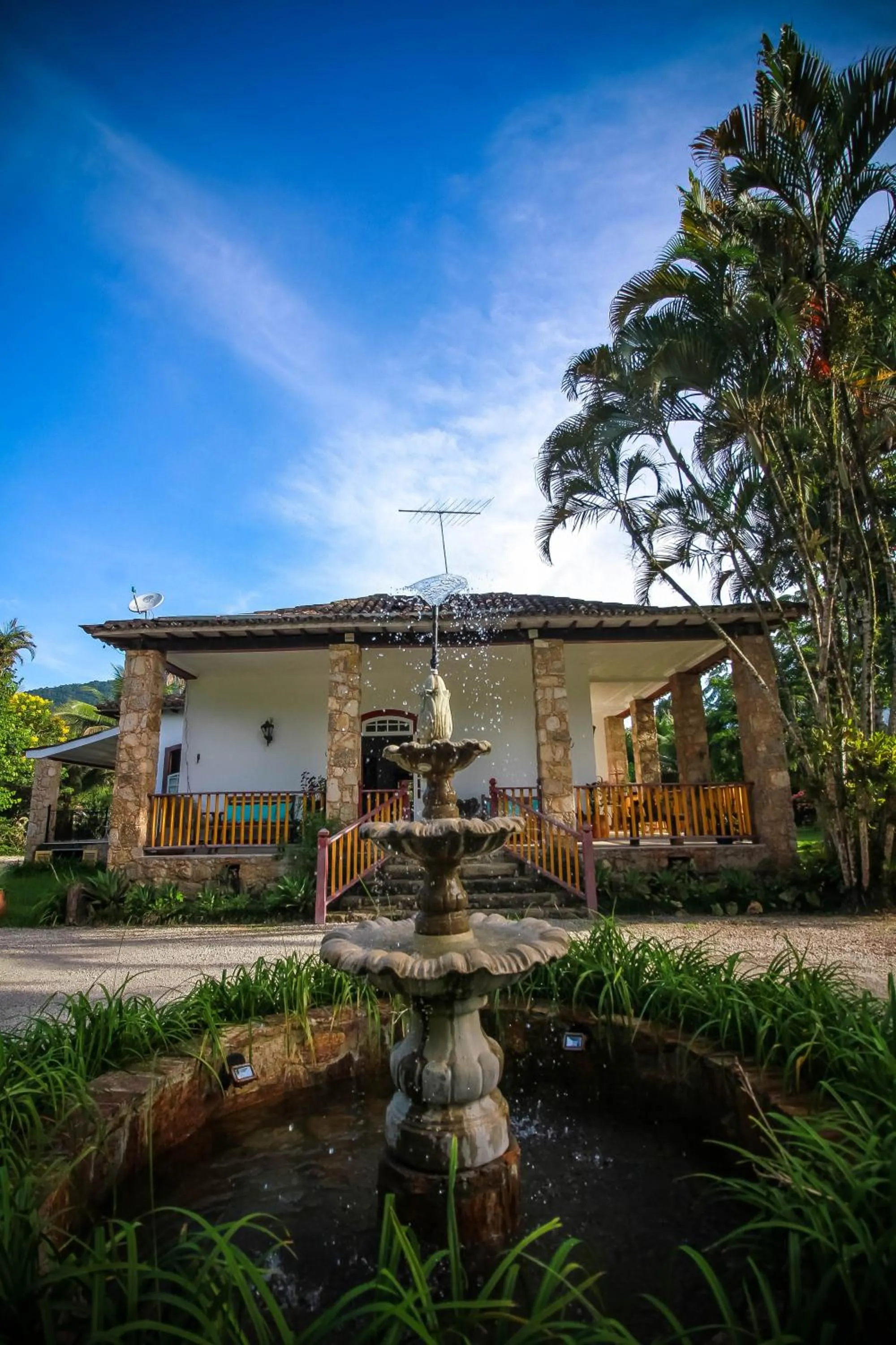 Garden view in Pousada Chácara Das Acácias
