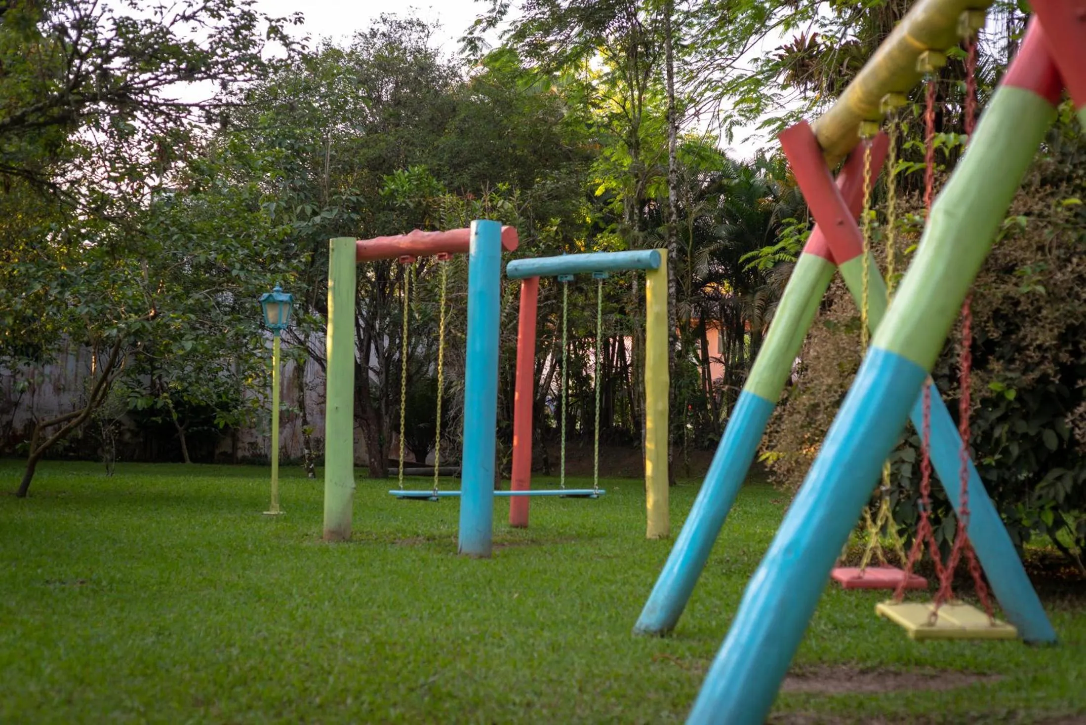 Children play ground in Pousada Chácara Das Acácias
