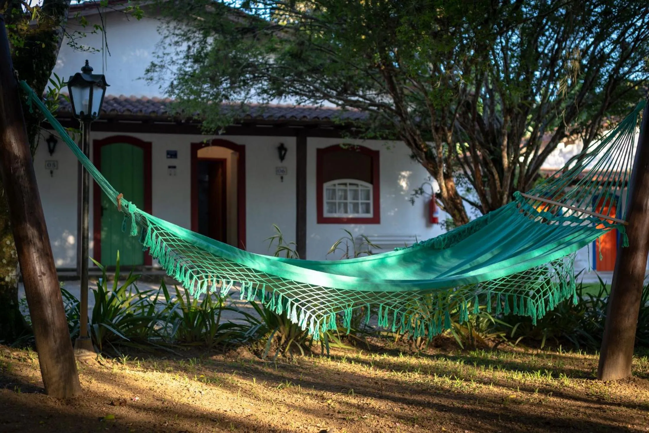 Property building in Pousada Chácara Das Acácias