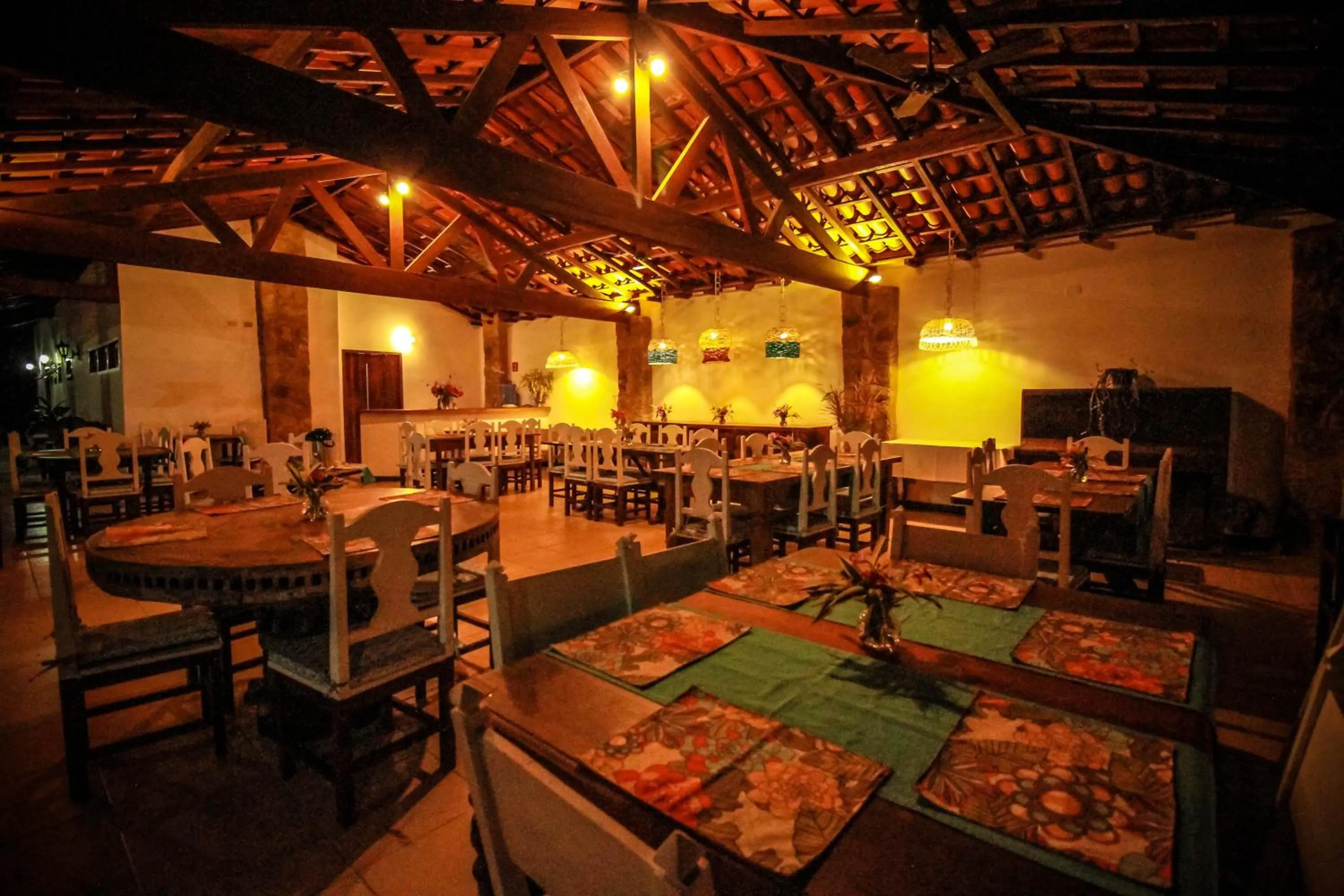 Area and facilities in Pousada Chácara Das Acácias