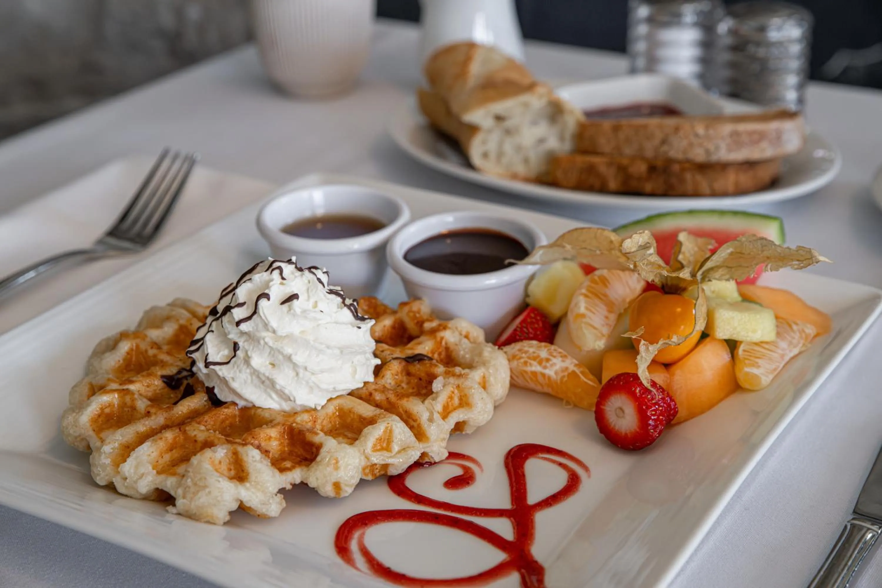 Breakfast in Chez Truchon Bistro-Auberge