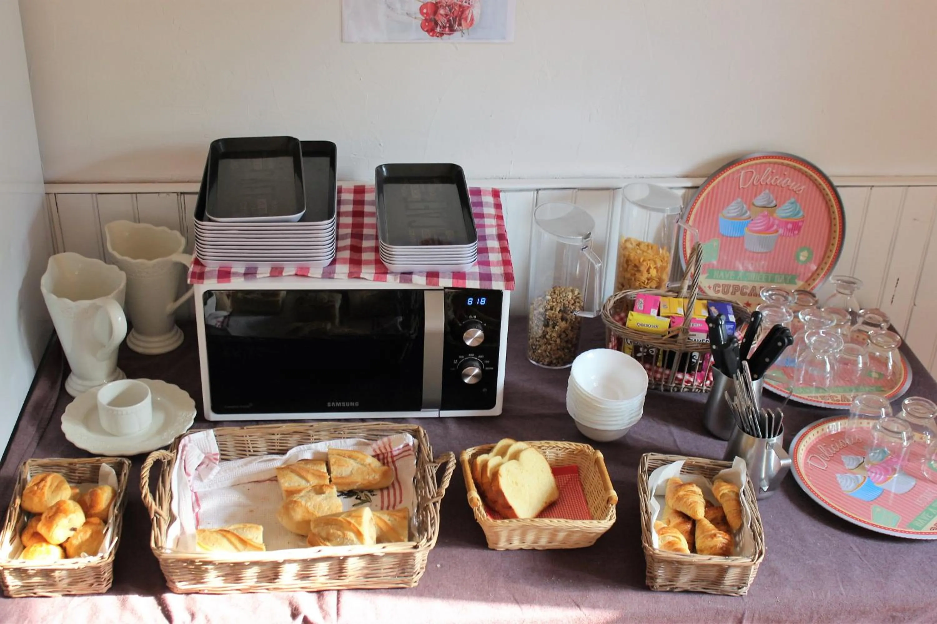 Breakfast in Hotel Carina