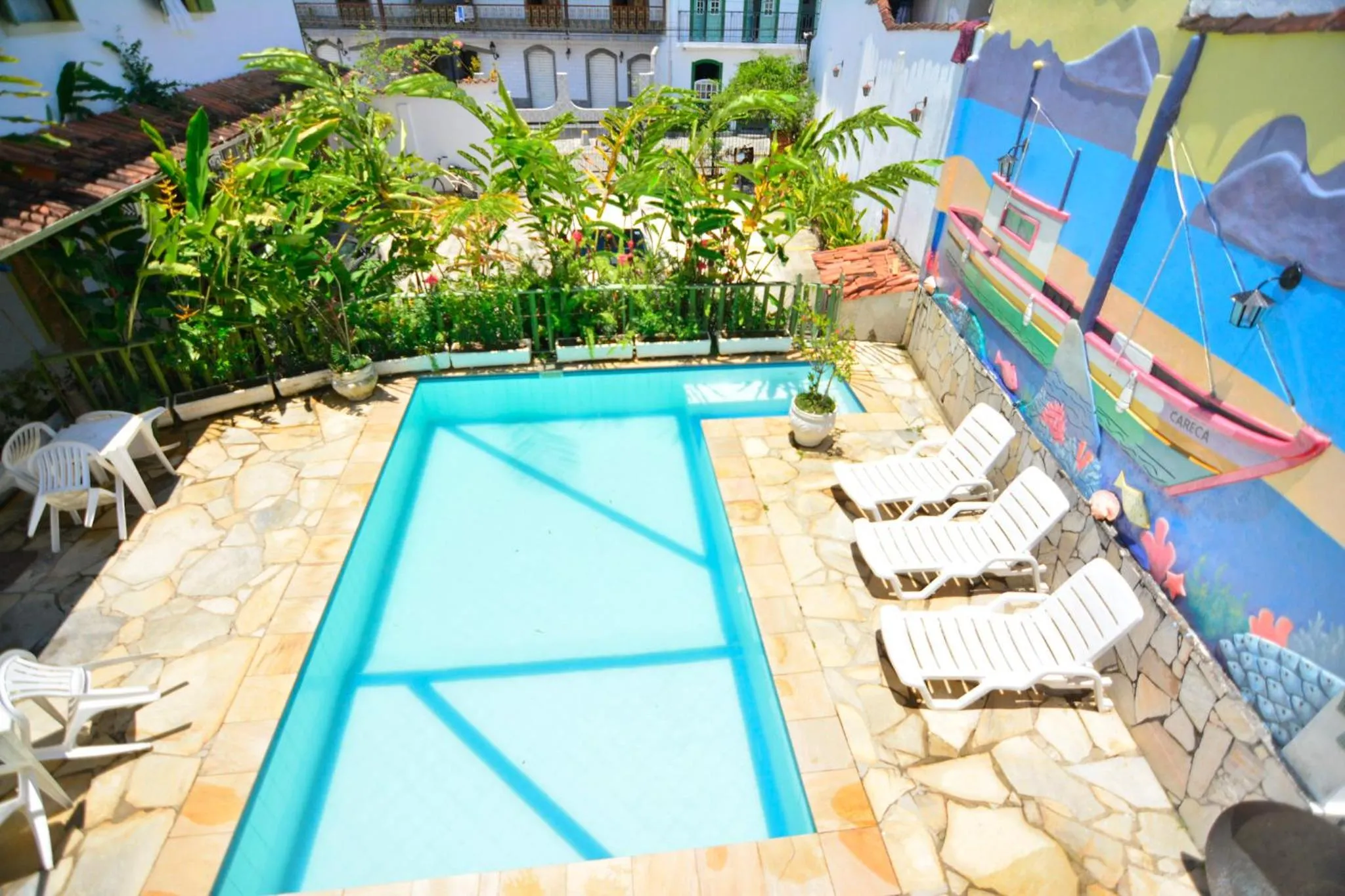 Balcony/Terrace in Pousada Por do Sol