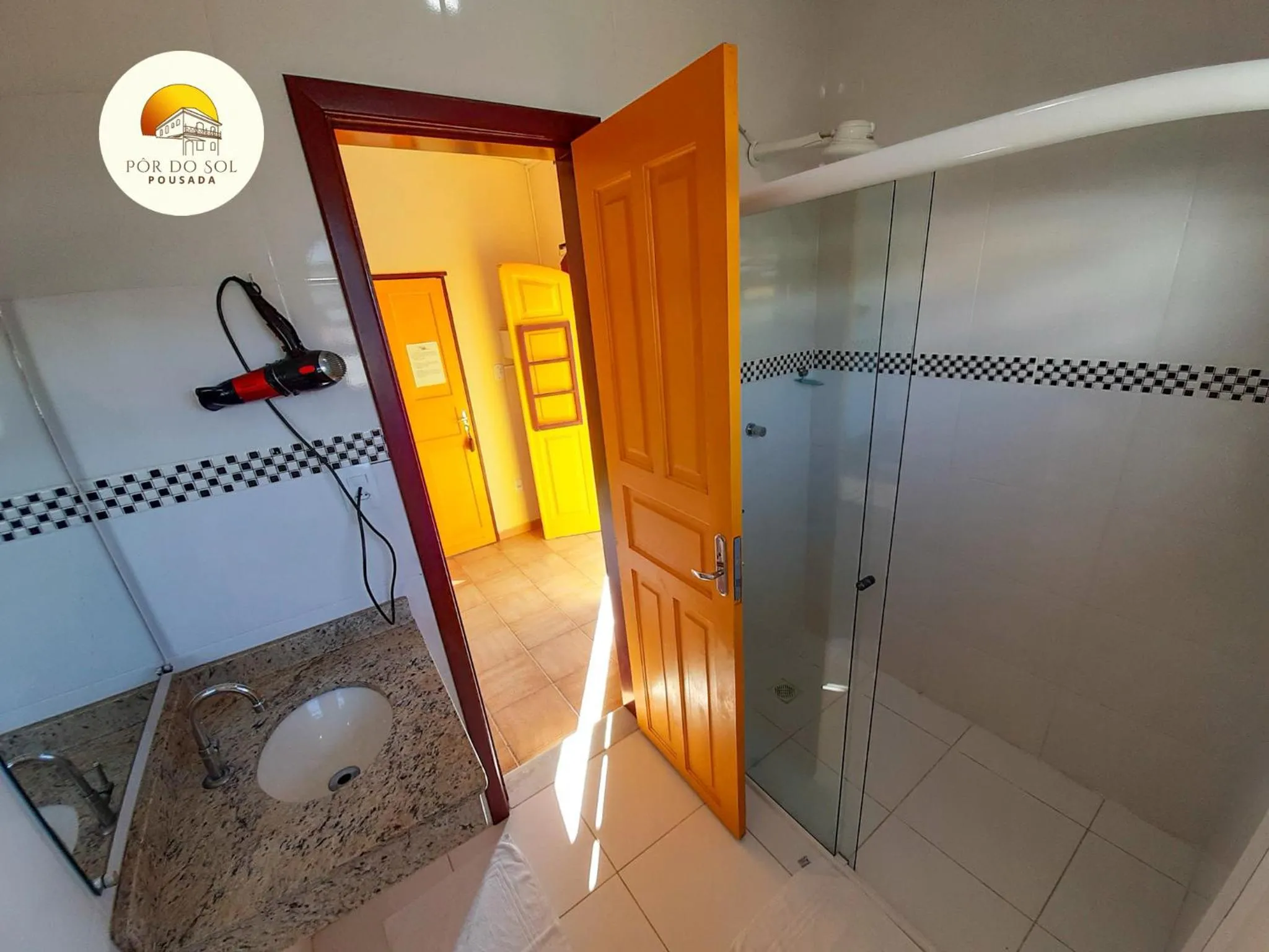 Bathroom in Pousada Por do Sol