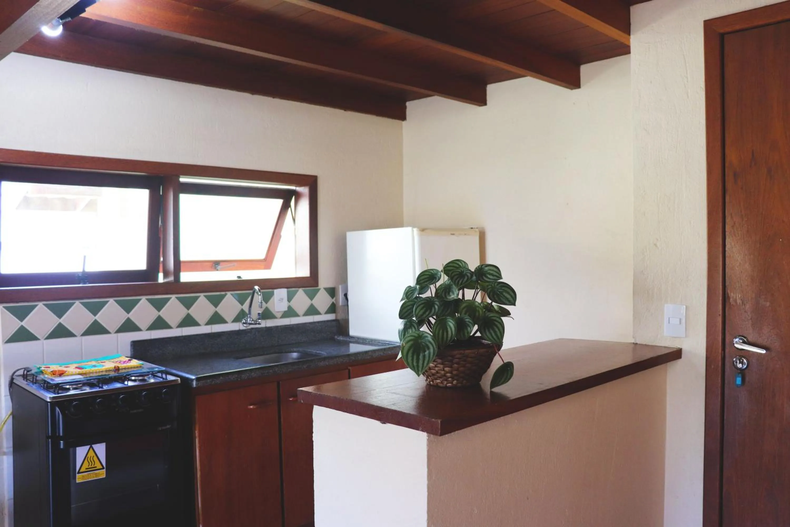 kitchen in Pousada Do Capitão