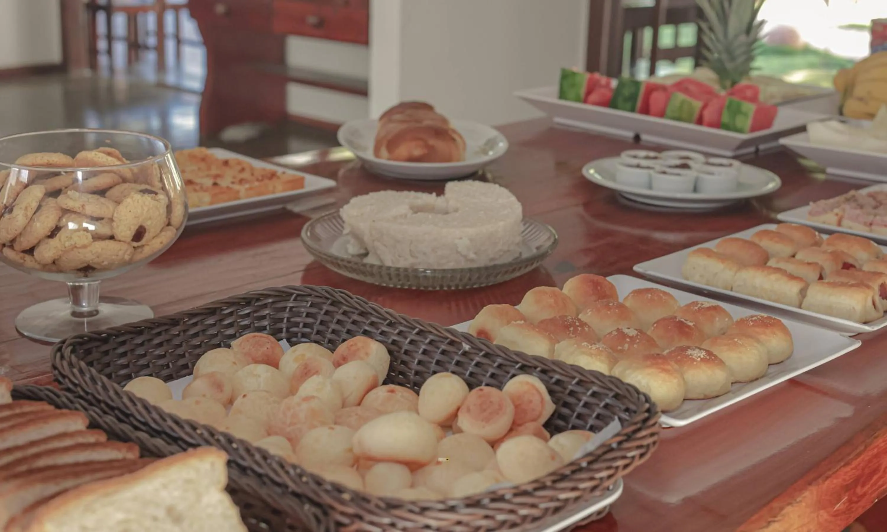 Breakfast in Pousada Guaratiba