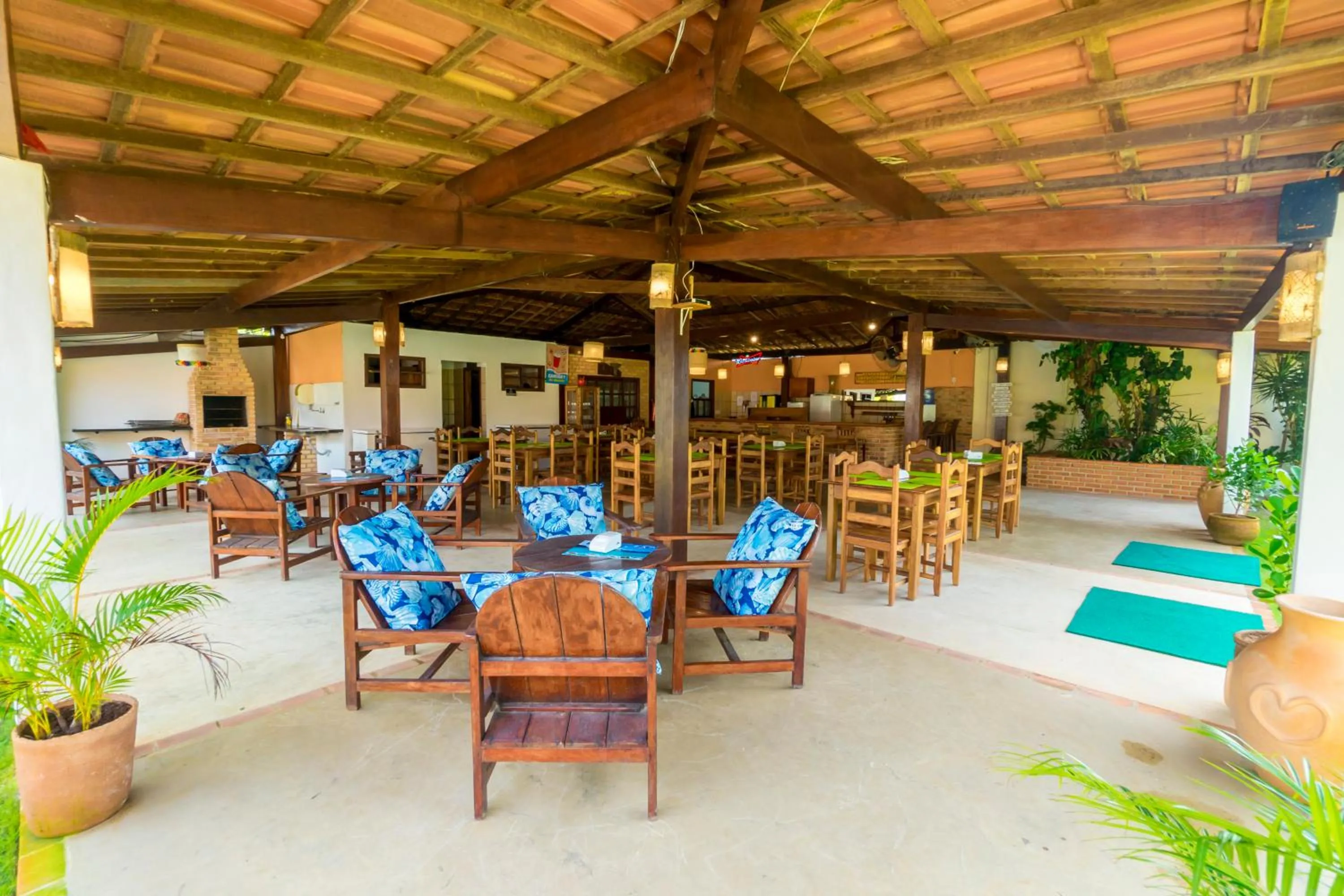 BBQ facilities in Pousada Guaratiba